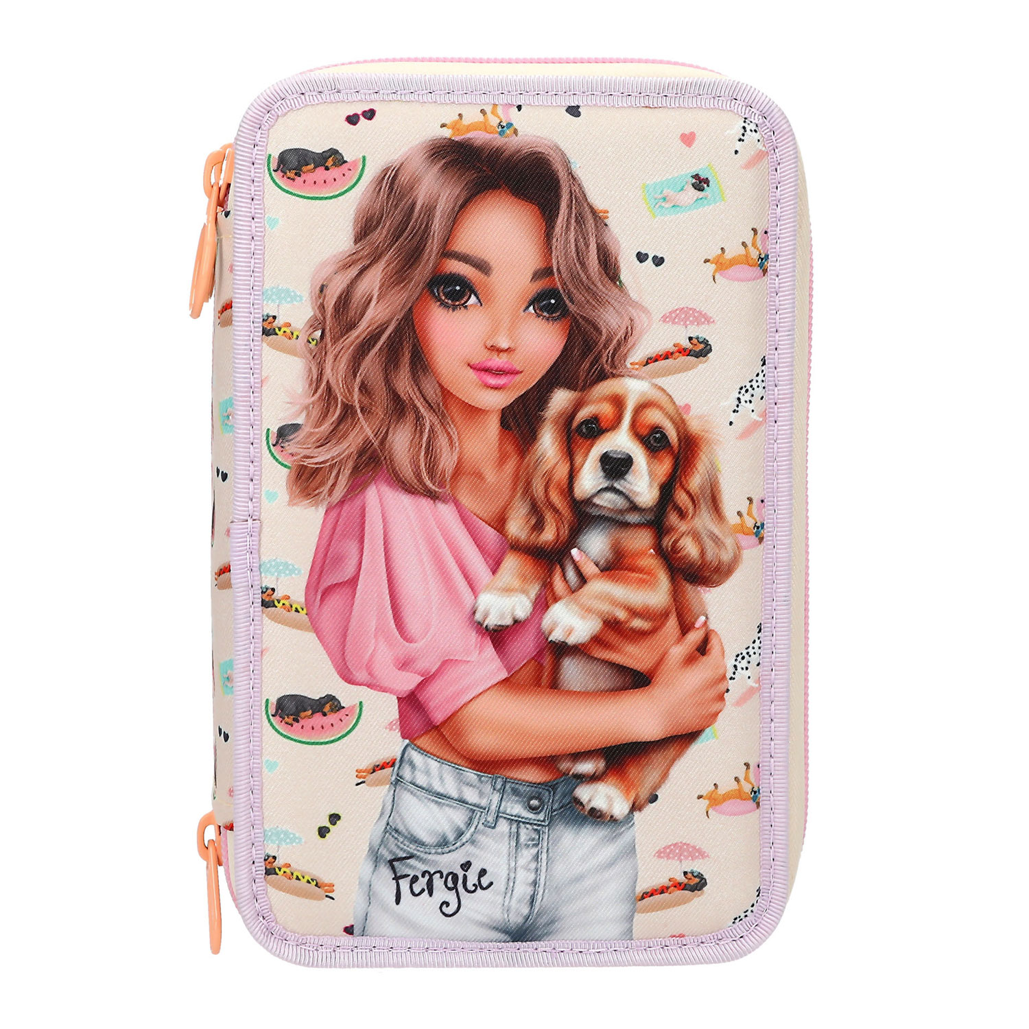 Depesche 3-Fach Federtasche TOPModel SUNNY DOG Abbildung 1