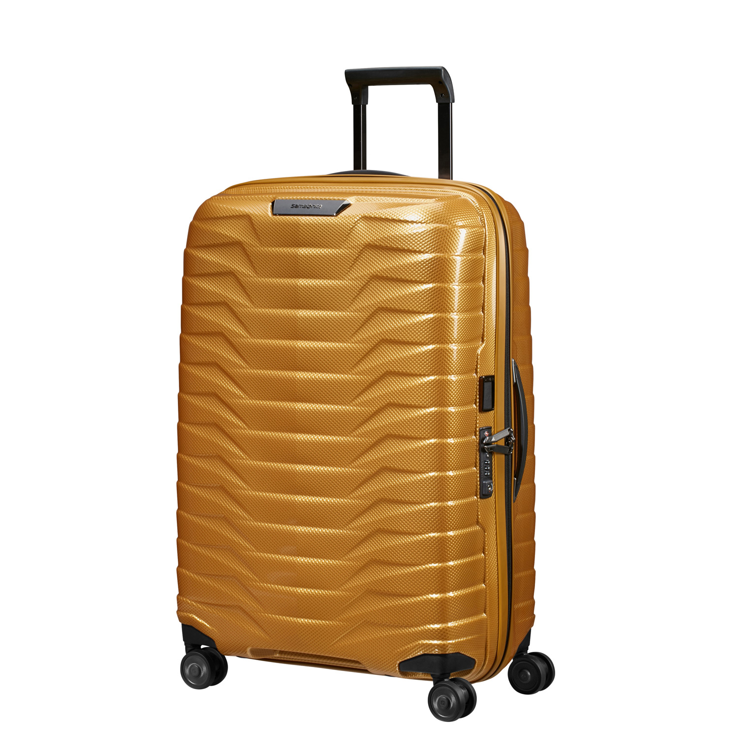 Samsonite Trolley mit 4 Rollen 69cm Proxis honey Gold Abbildung 1