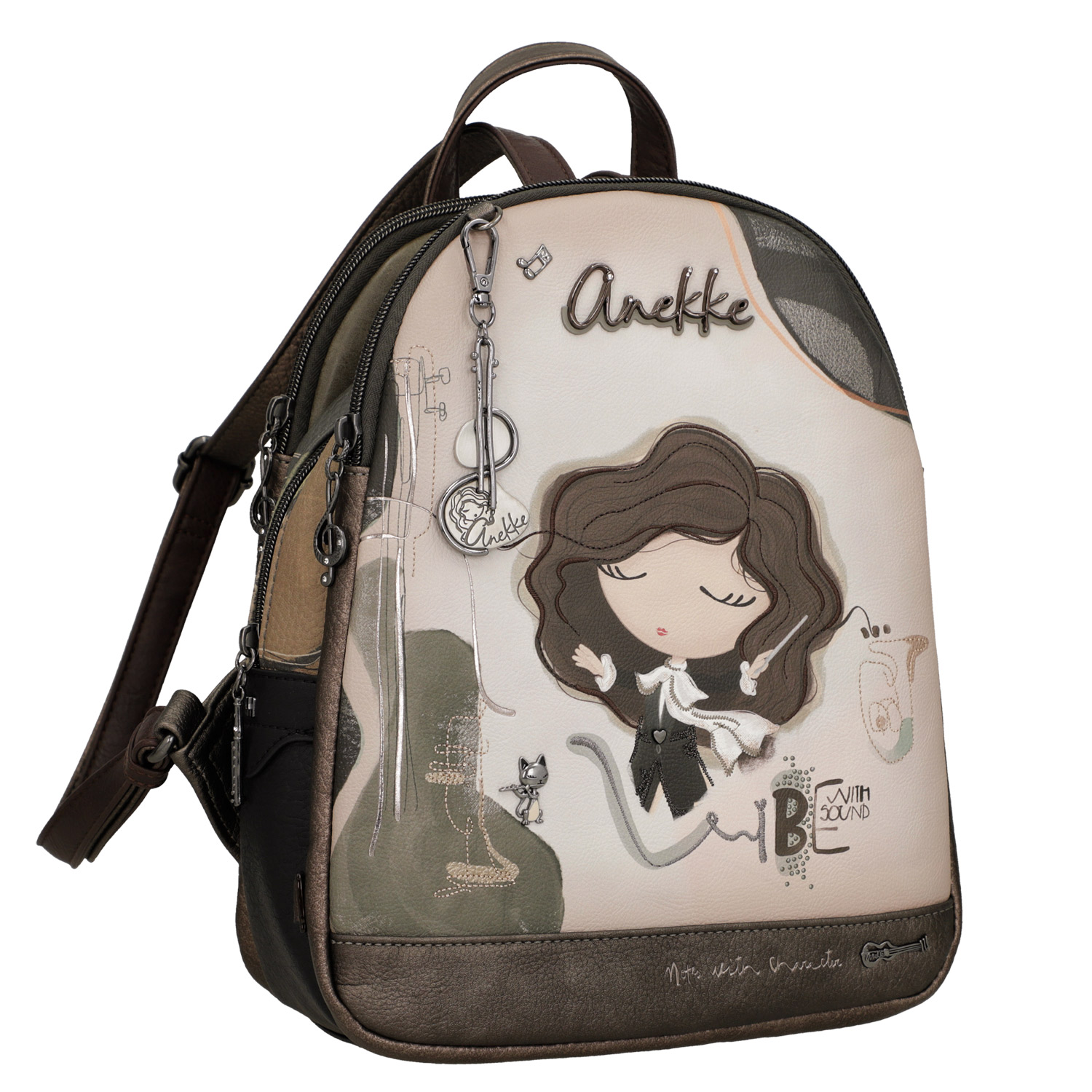 Anekke Damen Rucksack Mochila multicolor Abbildung 1