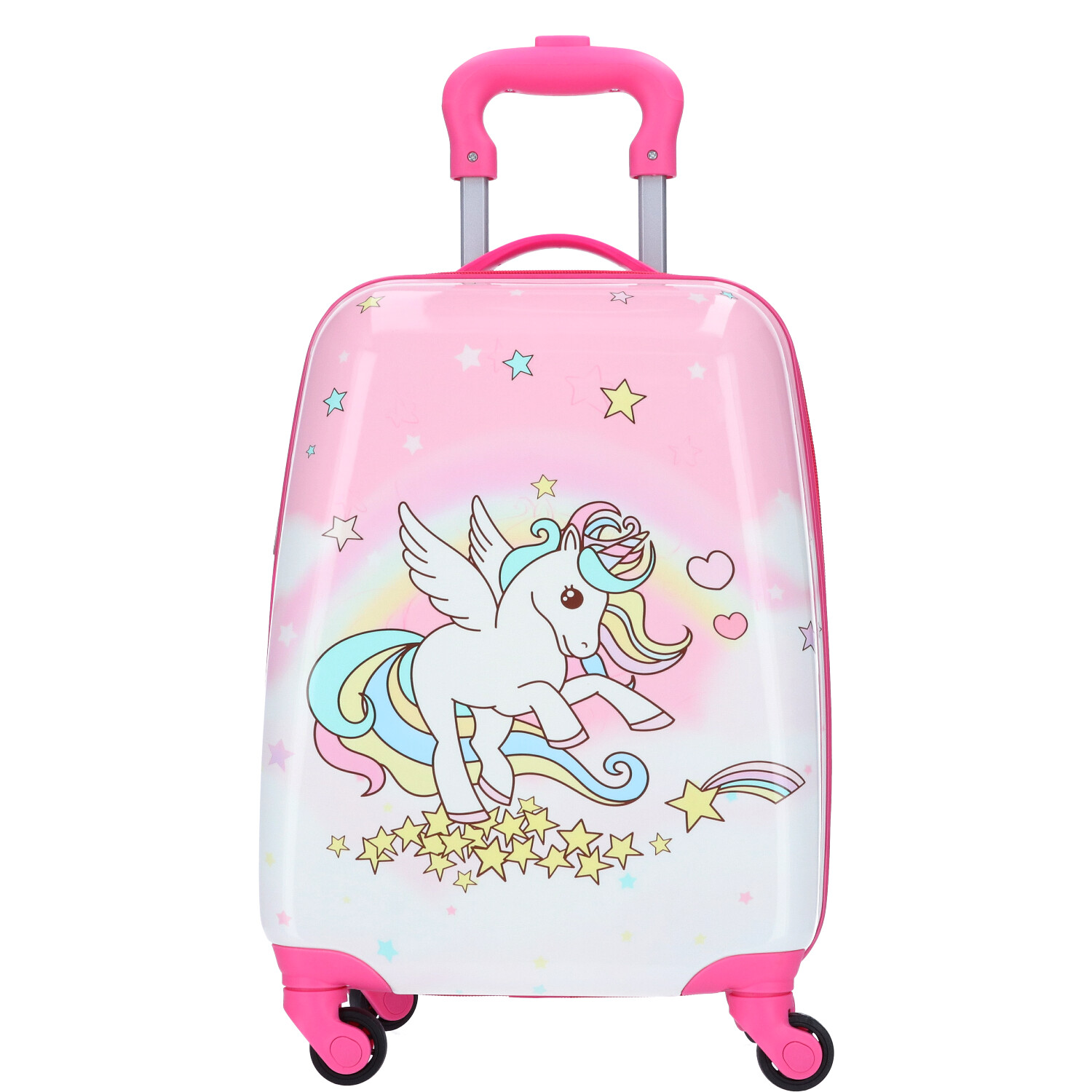 TheTrueC Kinder Koffer Trolley  Einhorn Abbildung 2