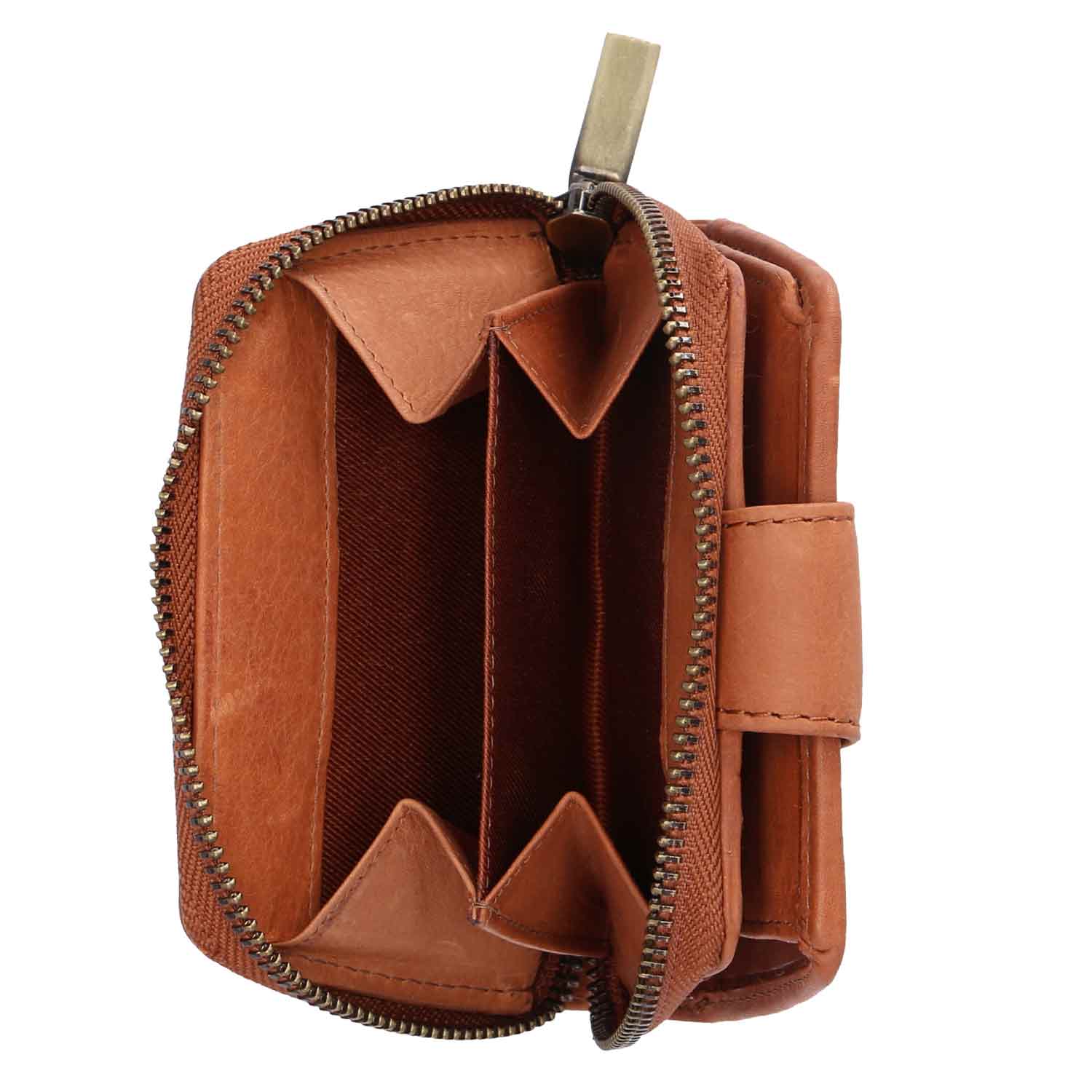 The Skandinavian Brand Geldbörse Lady Wallet - Cognac Abbildung 3