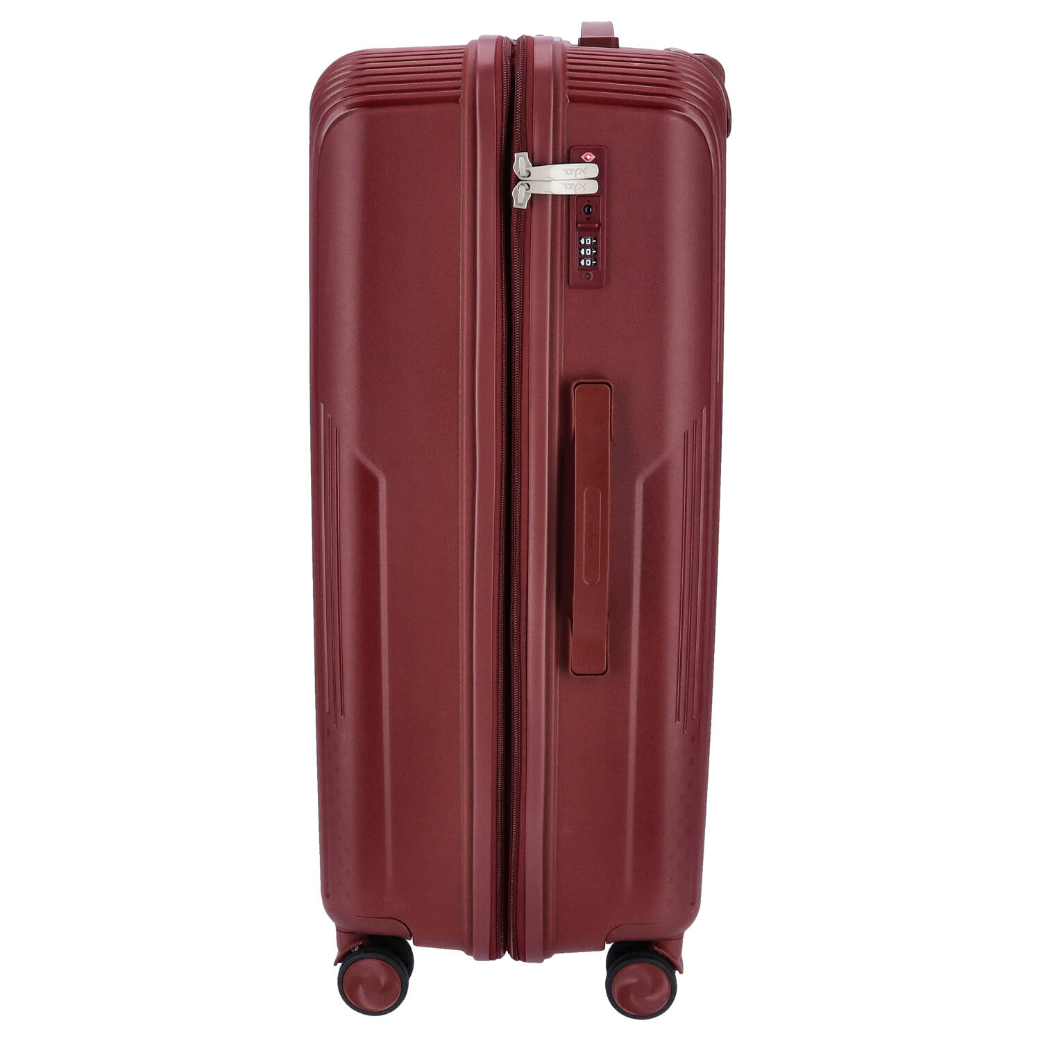 DYX 4 Rollen Koffer L 76 cm Palermo rot Abbildung 3