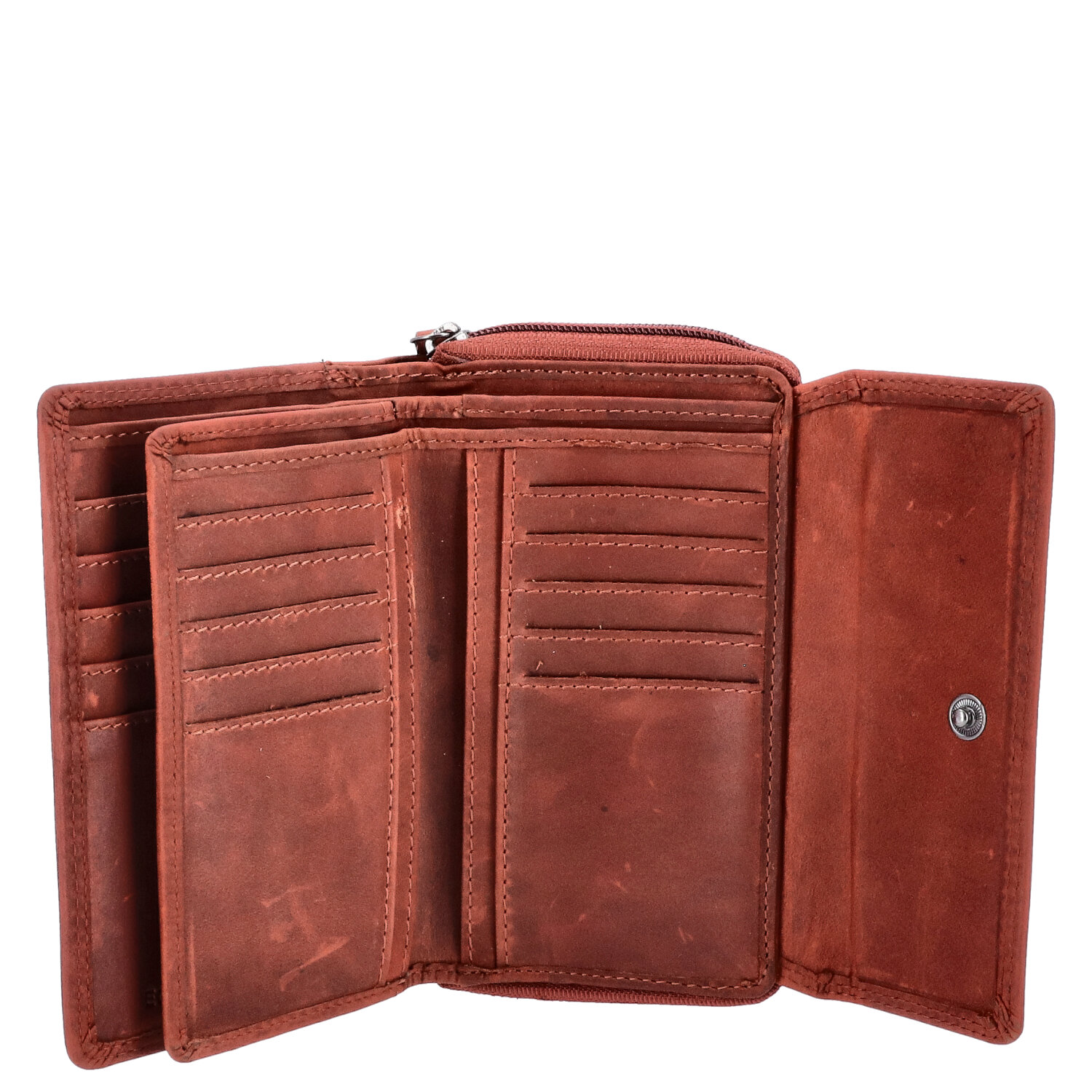 The Skandinavian Brand Leder Geldbörse - Cognac Abbildung 4