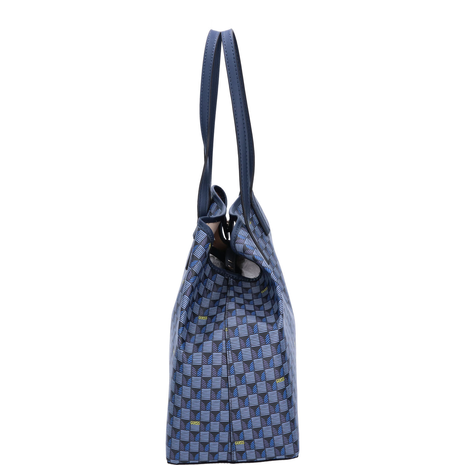 GUESS Damen Shopper Vikky Blue Logo