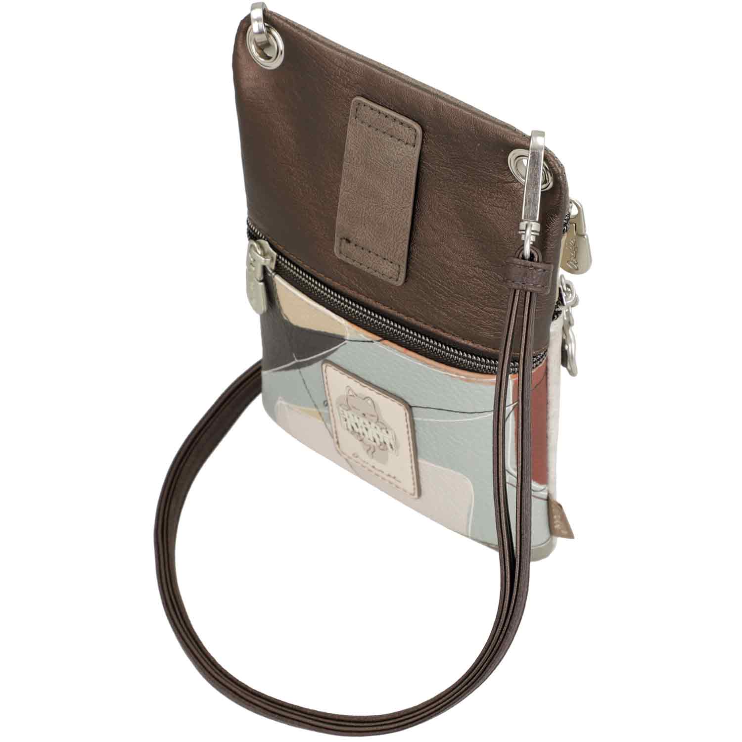 Anekke Damen Mini Umhängetasche Mini Bolso Bandolera multicolour Abbildung 3