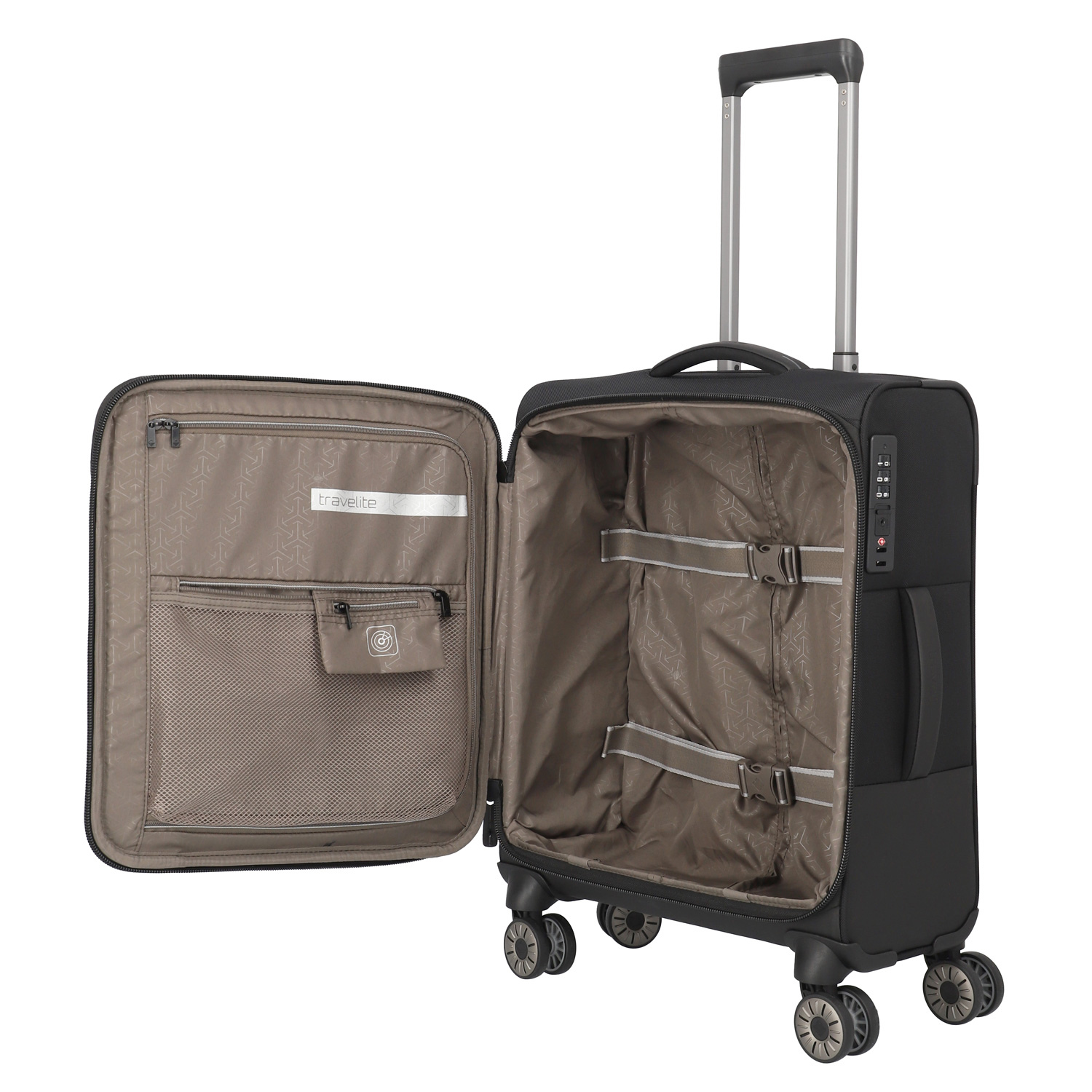 Travelite 4-Rad Trolley S Crosslite 5.0 schwarz Abbildung 5