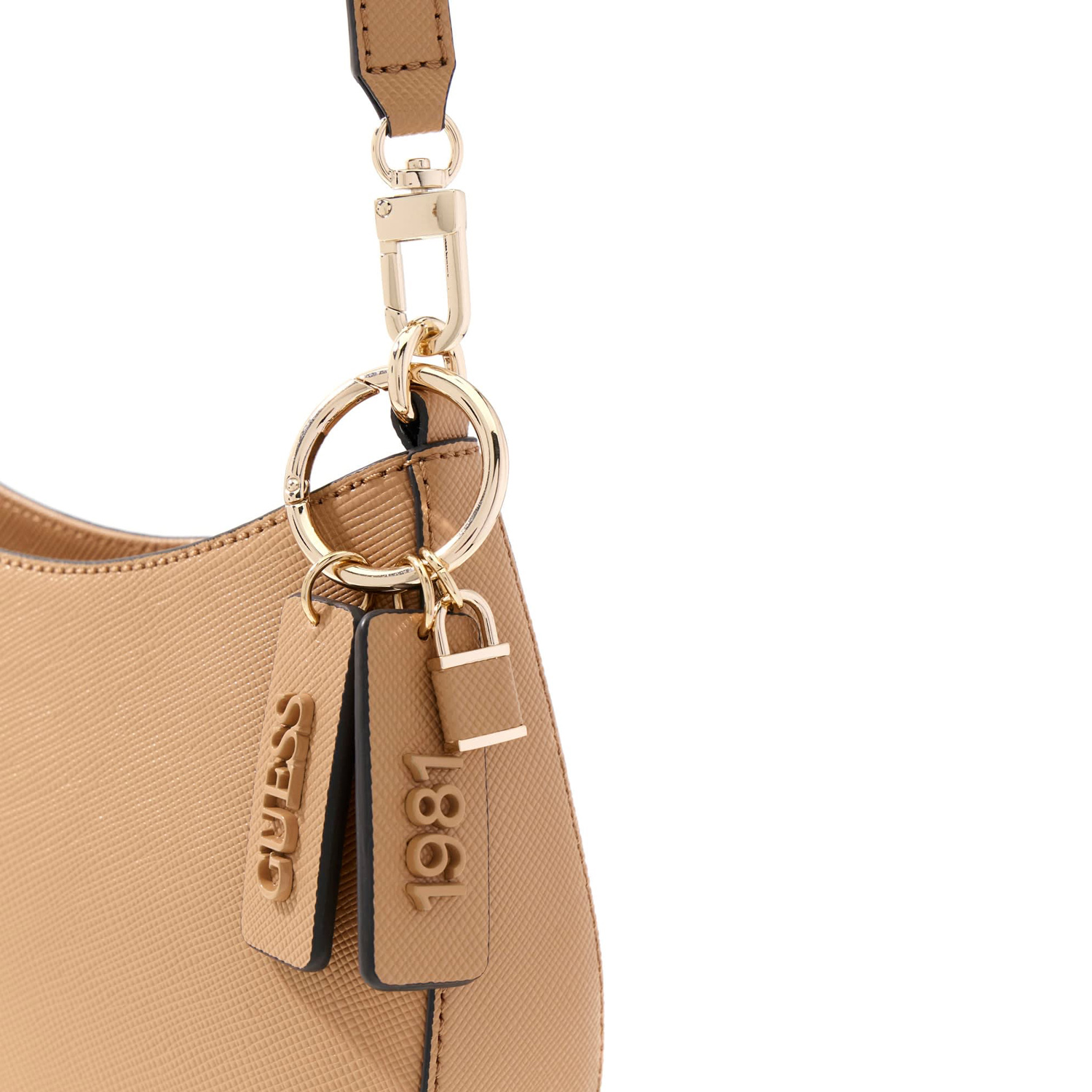 GUESS Umhängetasche Noelle II beige Abbildung 4