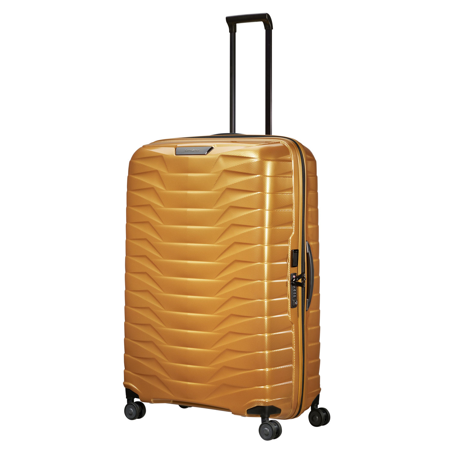 Samsonite Trolley mit 4 Rollen 86cm Proxis honey Gold Abbildung 5