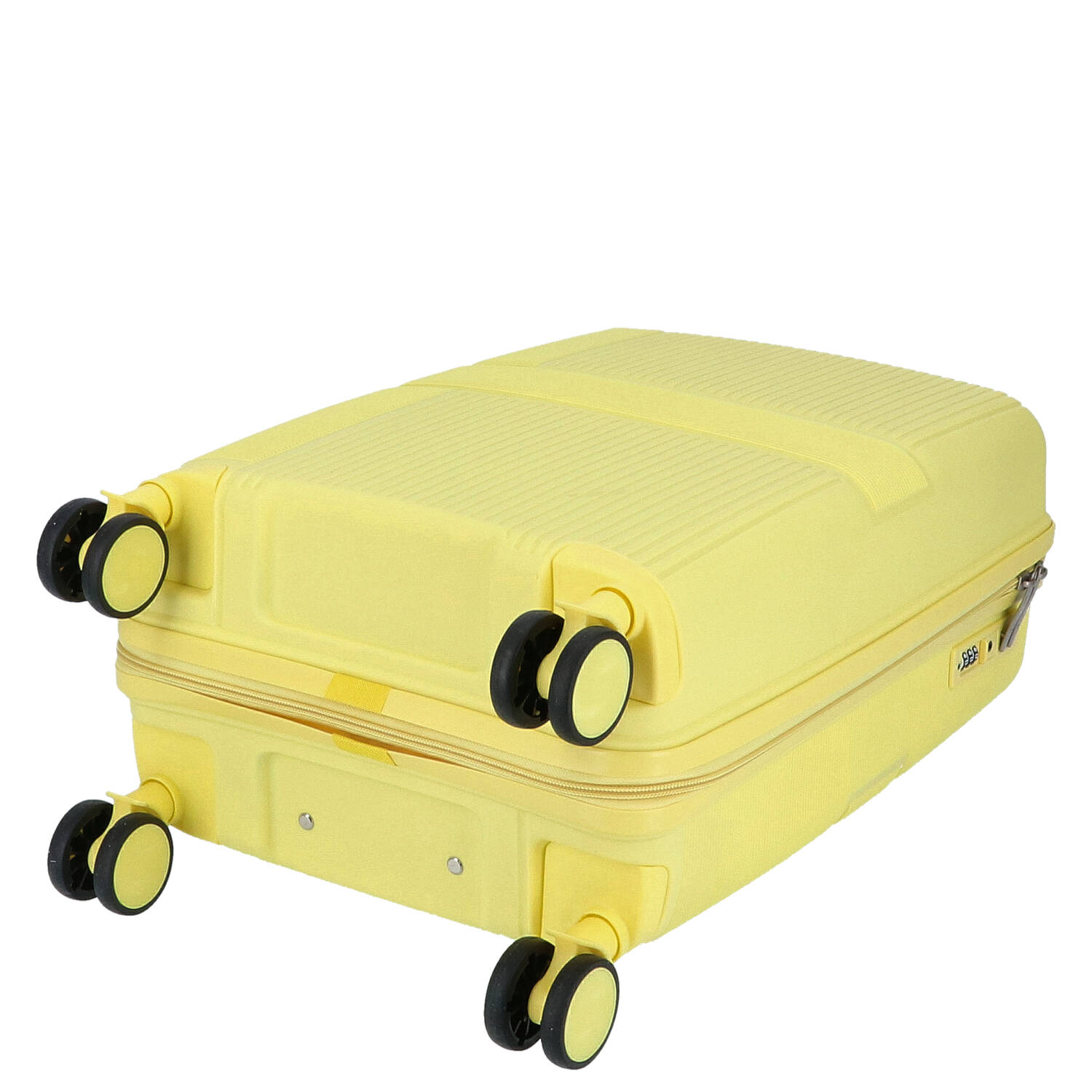 DYX 4 Rollen Koffer S 56 cm Rom gelb Abbildung 5