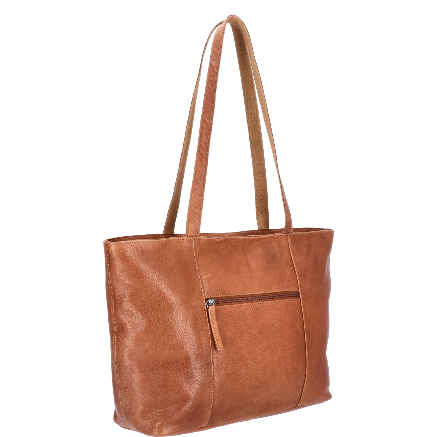 The Skandinavian Brand Leder Shopper tan  tan