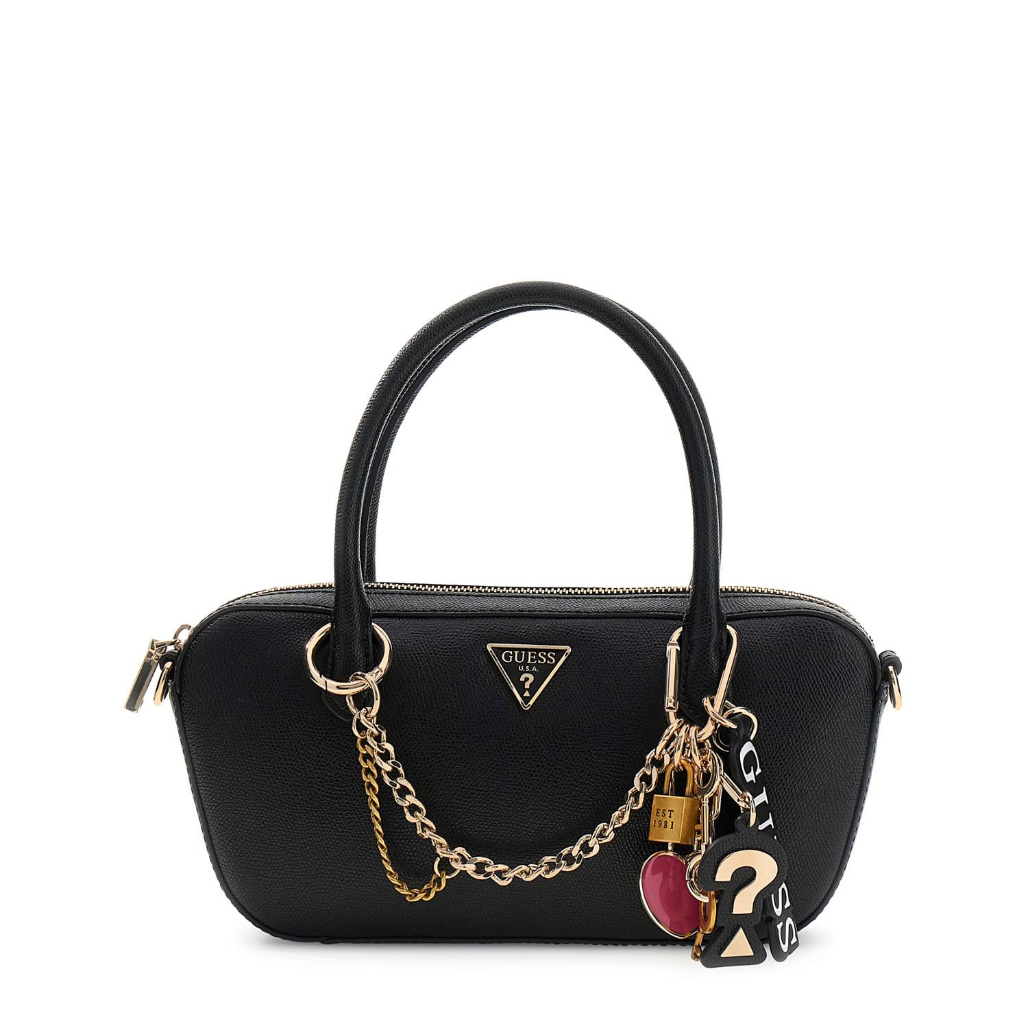 GUESS Handtasche Davina Black Abbildung 6