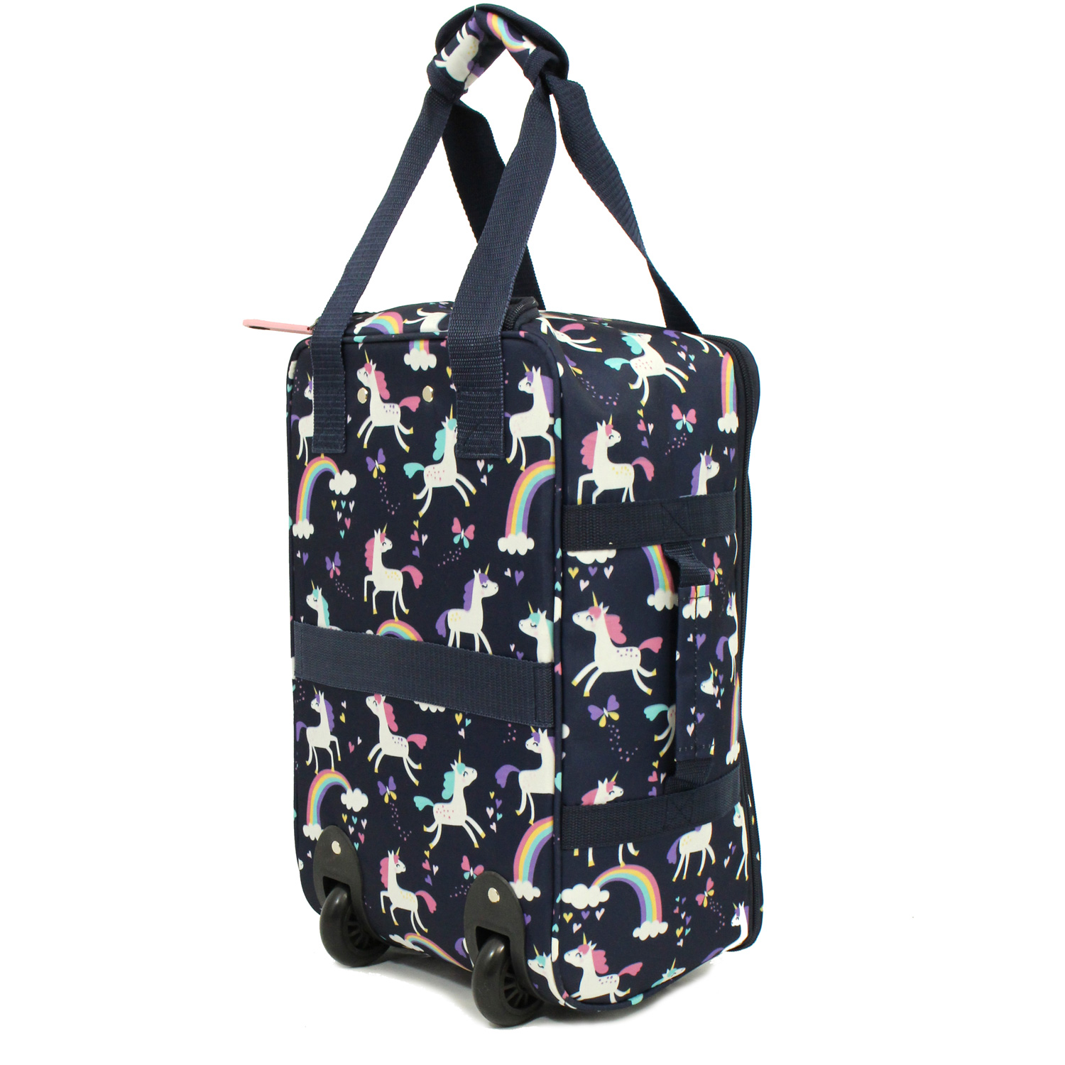 Bordlite Kinder Underseat Cabin Trolley Unicorn dark blue