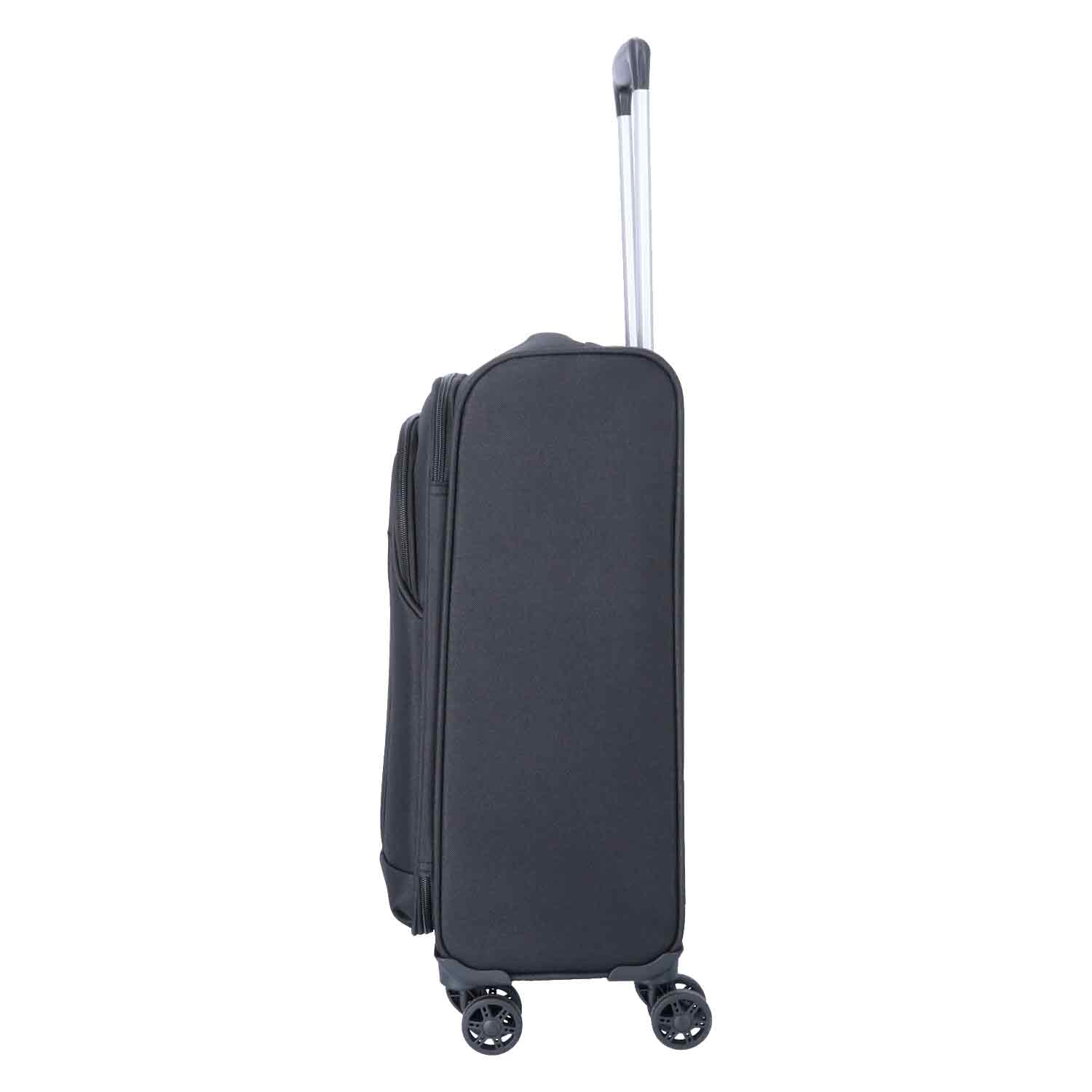 TheTrueC 4 Rollen Koffer Superlight 55cm Kopenhagen Black