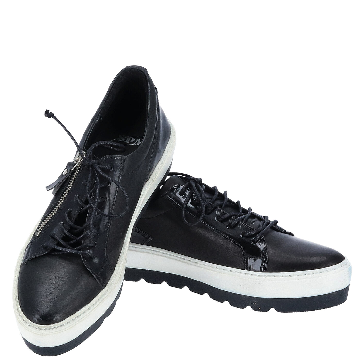 SPM Damenschuhe Manga Sneaker Größe 39 black combi   Abbildung 1