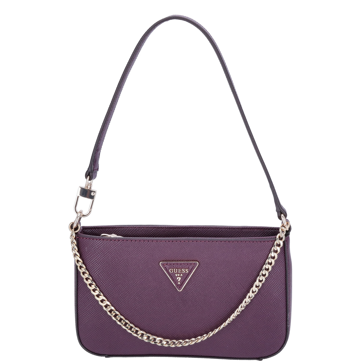 GUESS Damen Schultertasche Brynlee plum