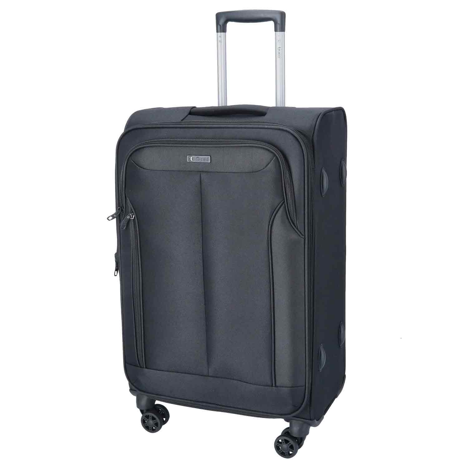 TheTrueC 4 Rollen Koffer 3er Set  S/M/L Kopenhagen schwarz Abbildung 3