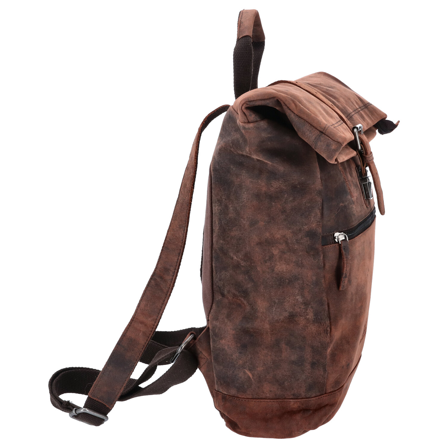 The Skandinavian Brand Leder Rucksack - braun Abbildung 4