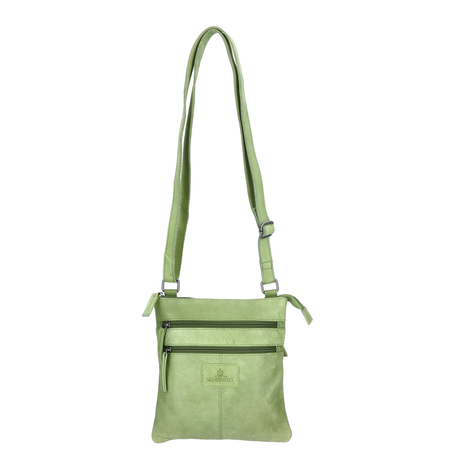 The Skandinavian Brand Damen Ledertasche  Green