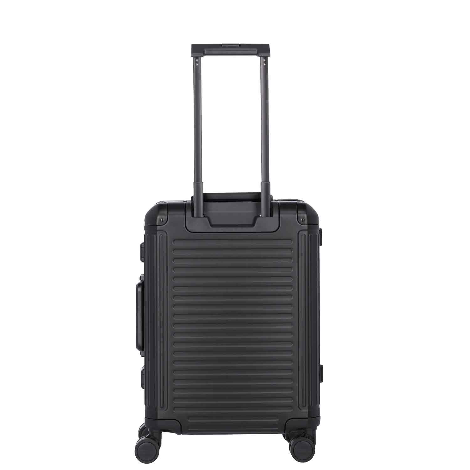 Travelite Aluminium Trolley 4 Rollen S NEXT schwarz