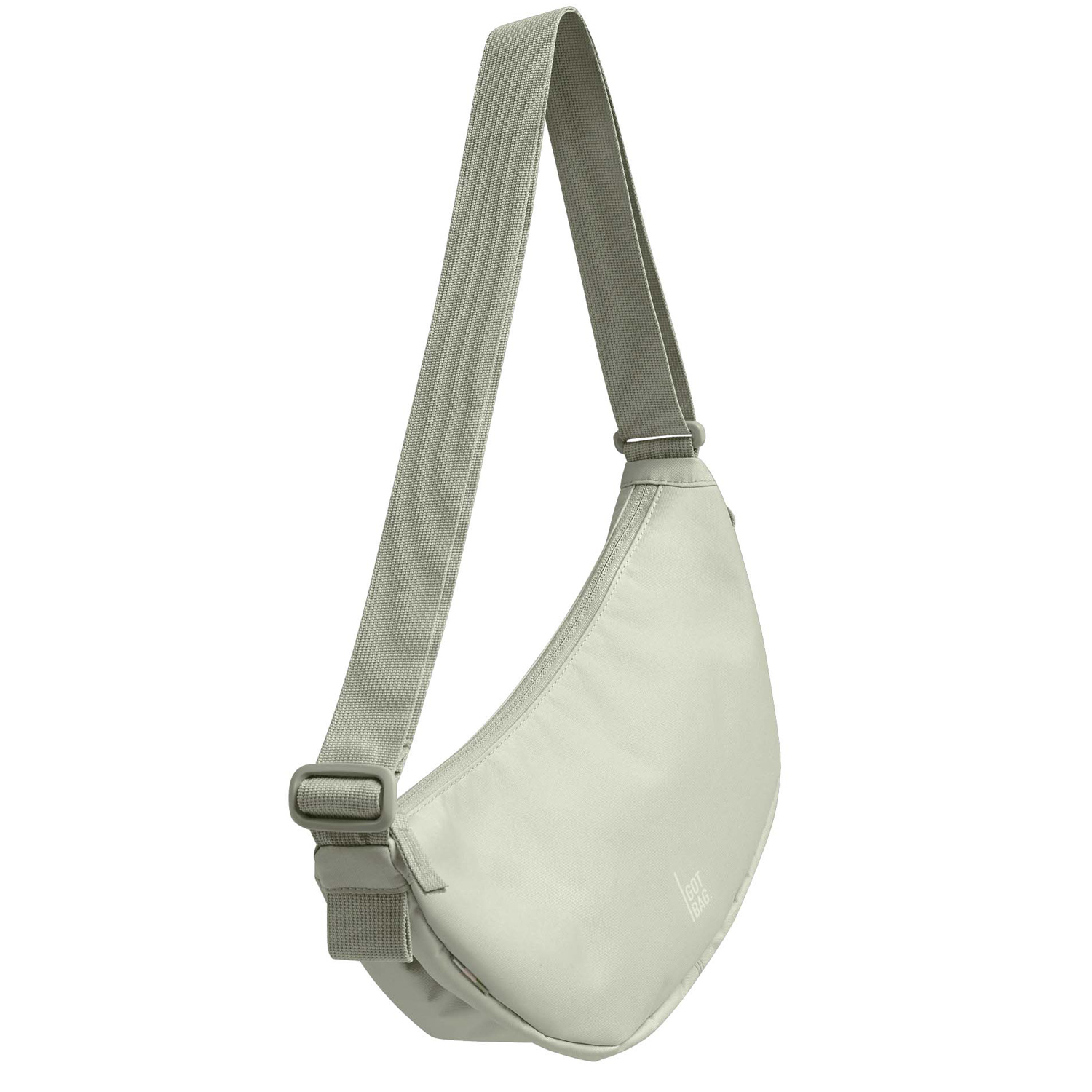 Got Bag Umhängetasche / Crossbody Moon Bag Small monochrome porpoise