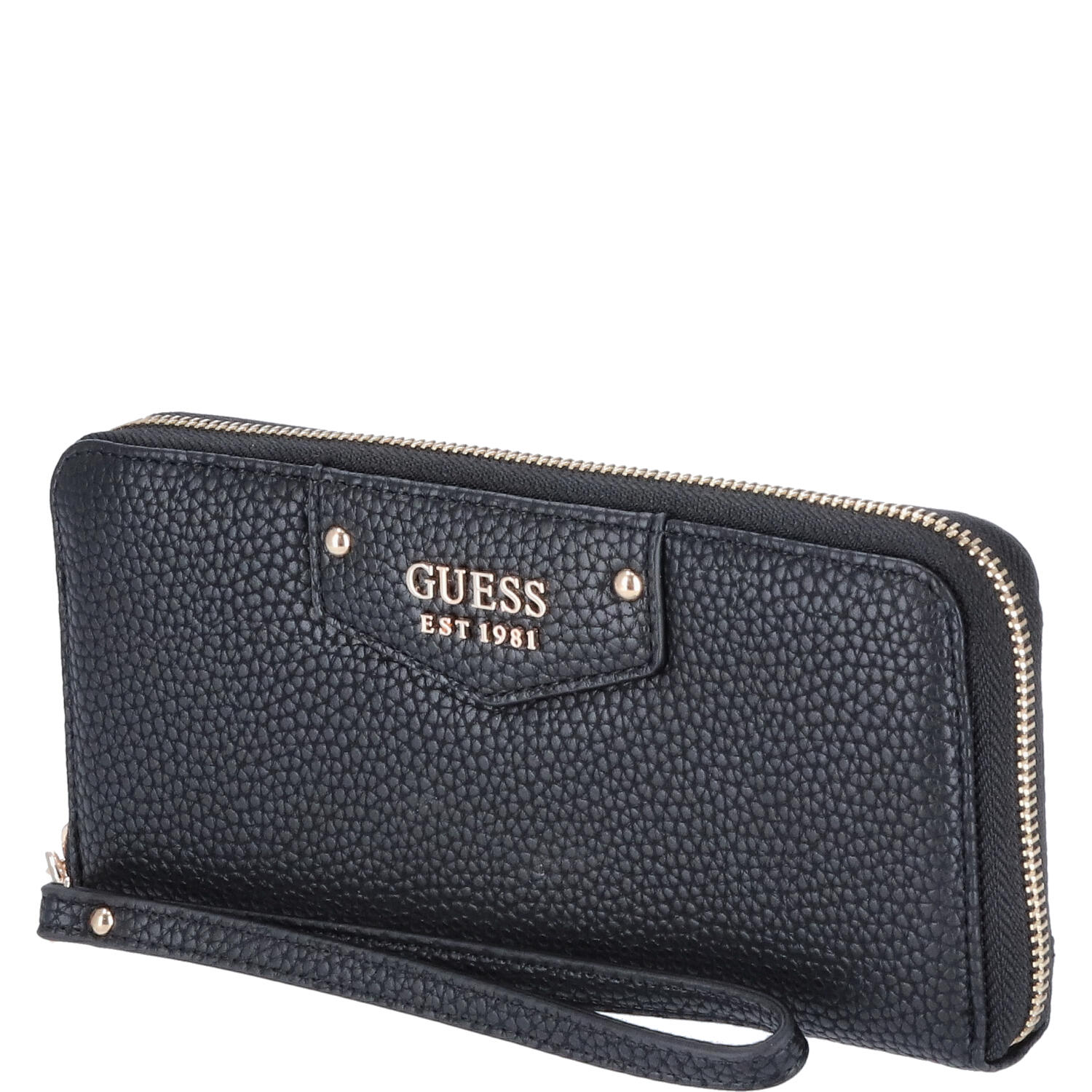 GUESS Damen Portemonnaie Eco Brenton Black