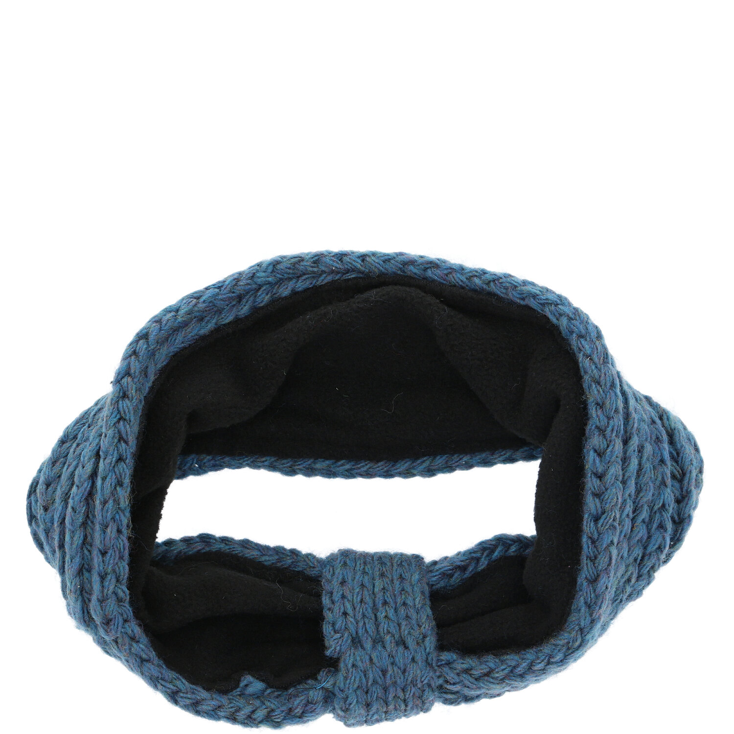 Antonio Damen Strick Stirnband mit Fleece  petrol Abbildung 3