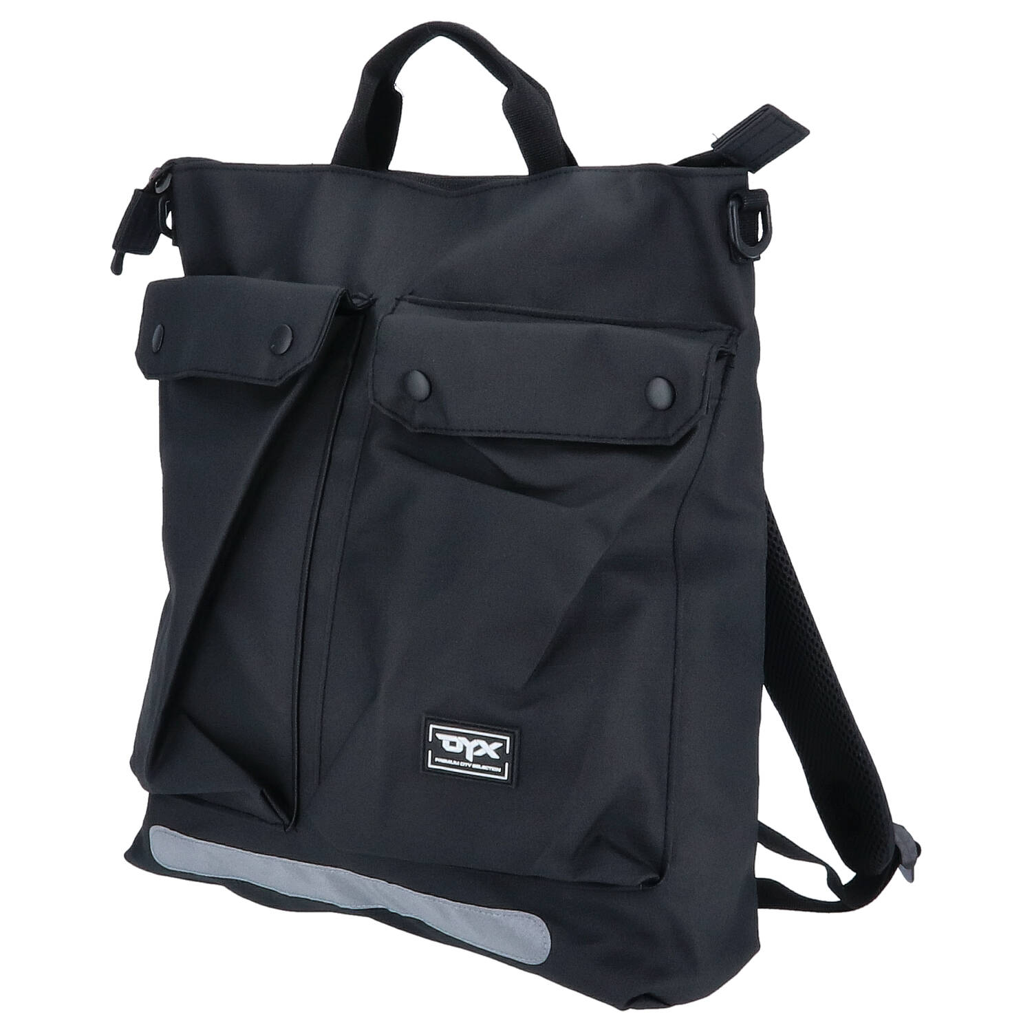 TheTrueC Crossbody Backpack 2 in One - Black Abbildung 1