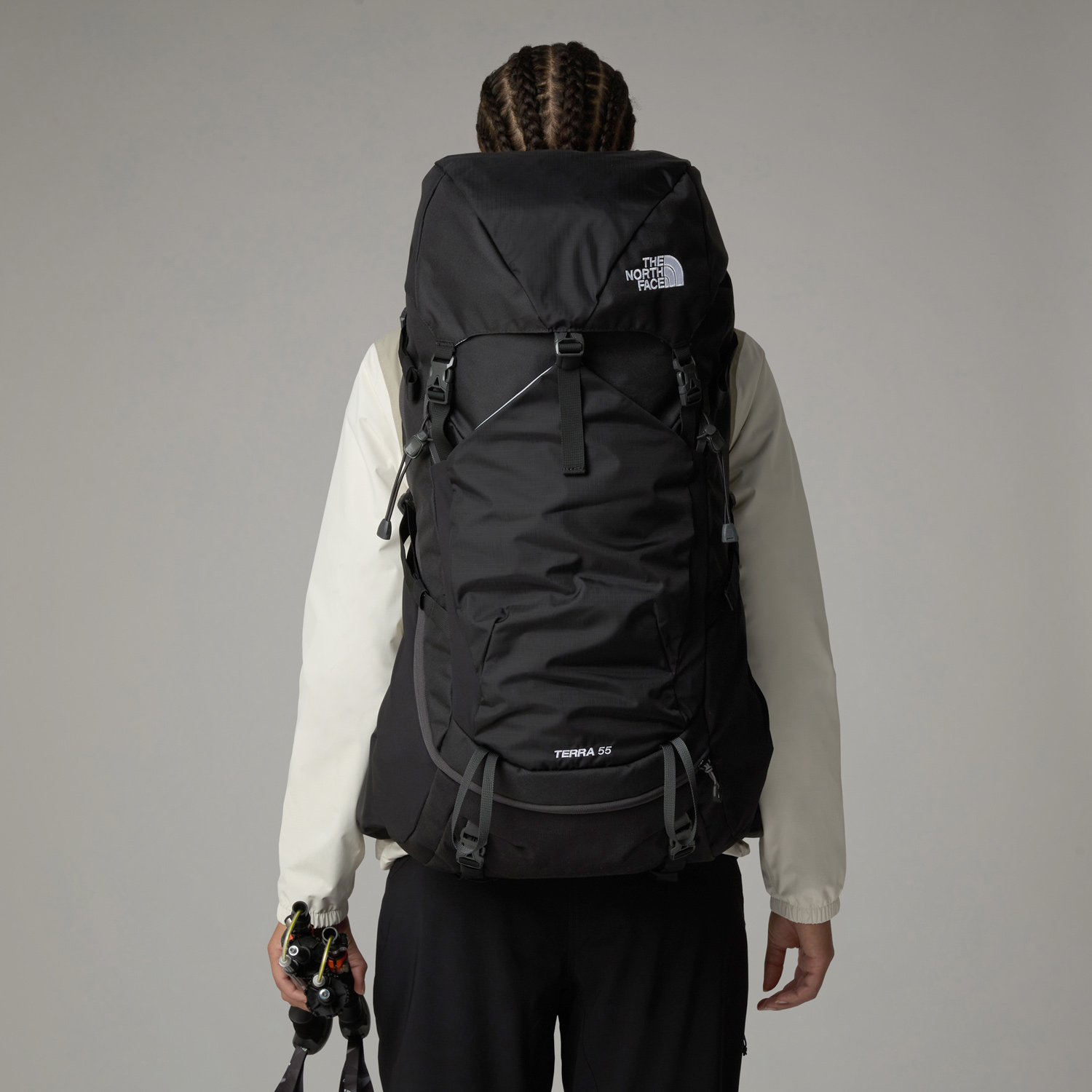 The North Face Trekkingrucksack L/XL Terra 55 TNF Black-Asphalt