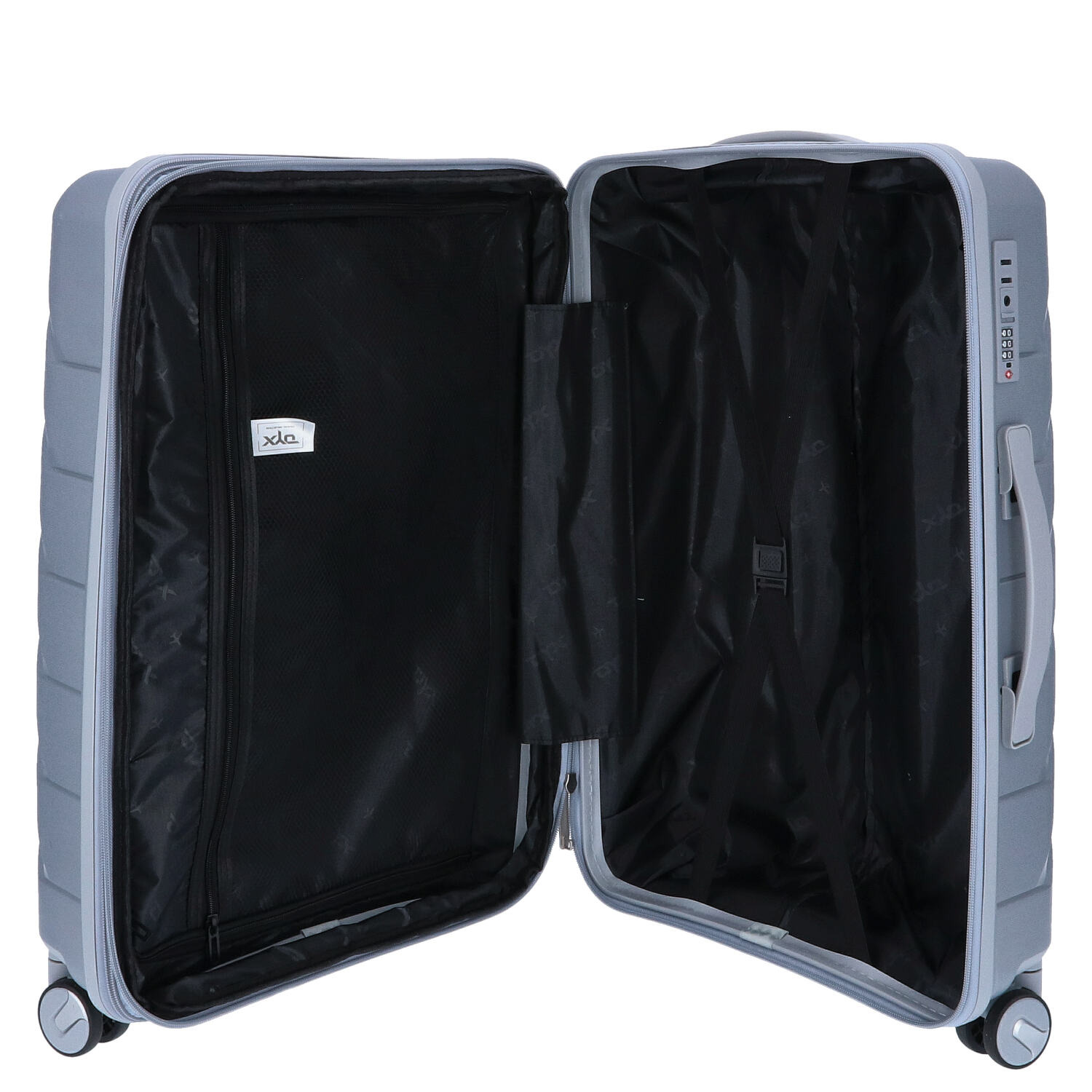 DYX 4 Rollen Trolley M 65,5 cm Washington silber Abbildung 7