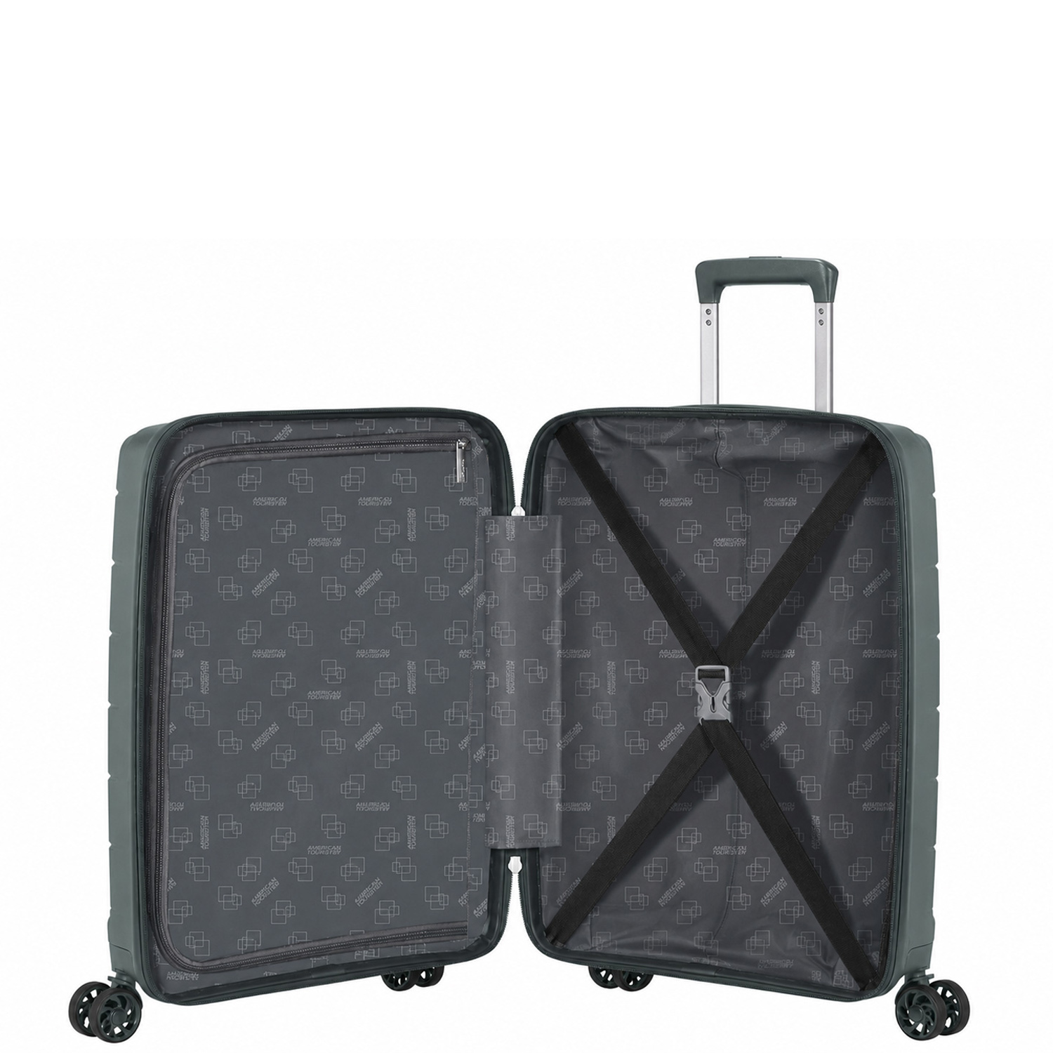 American Tourister 4-Rad Trolley 55cm TSA CM SUMMER POP dark forest Abbildung 6
