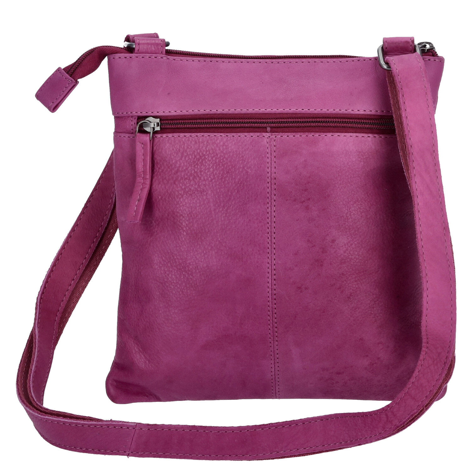 The Skandinavian Brand Damen Ledertasche - Purple Abbildung 2