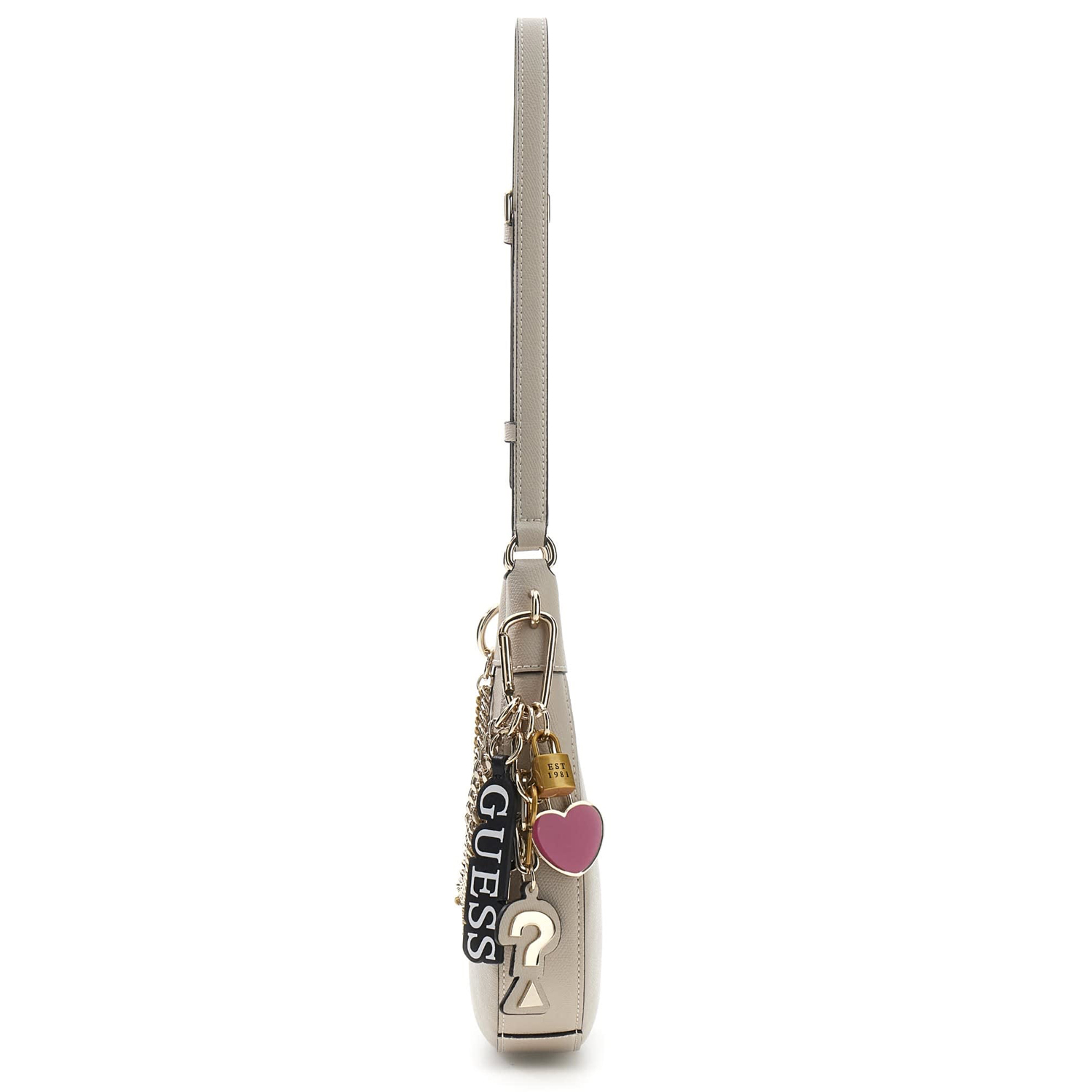 GUESS Umhängetasche Davina Light Taupe Abbildung 3