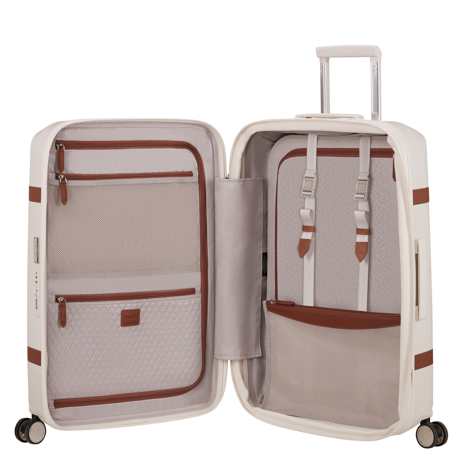 Samsonite 4-Rad Trolley 69/25 erweiterbar Image Ivory Abbildung 5