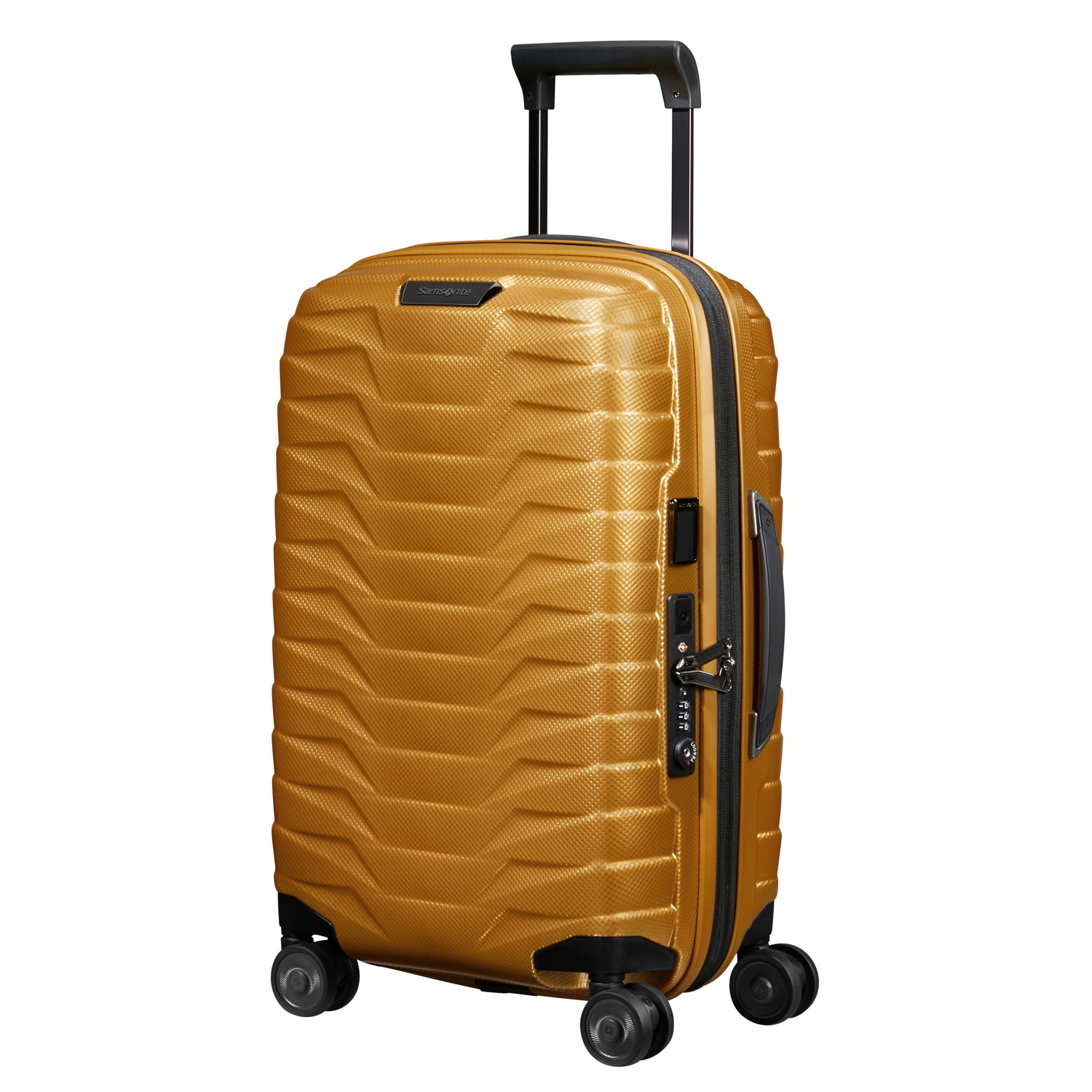 Samsonite Trolley mit 4 Rollen 55cm EXP.SLIM Proxis honey Gold Abbildung 1