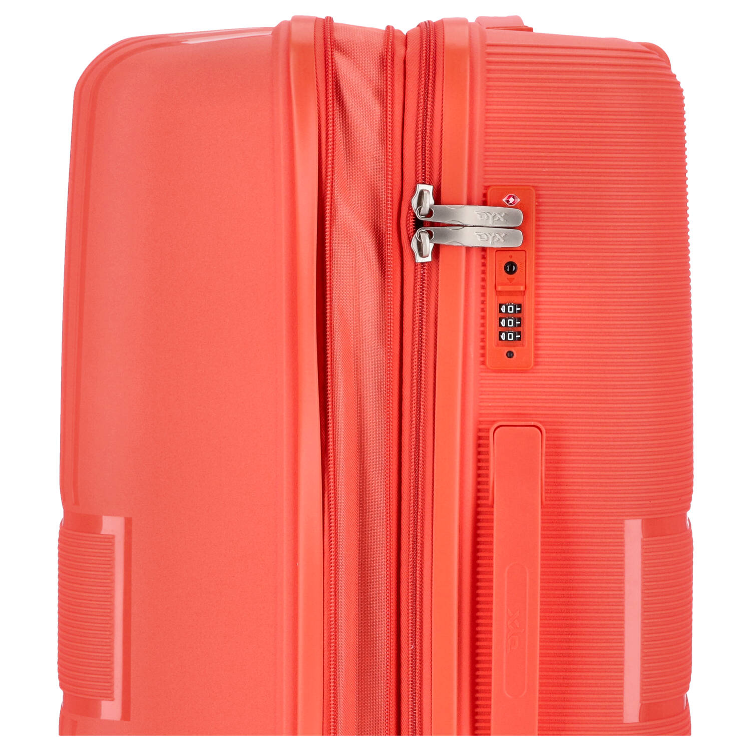 DYX 4 Rollen Trolley 4er Set  S/M/L/Beauty Case Rom orange Abbildung 7