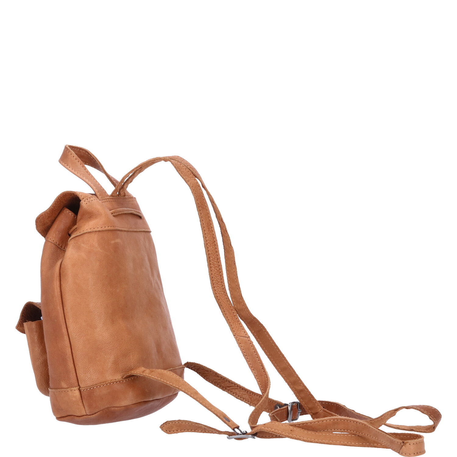 The Skandinavian Brand Mini Leder Rucksack  Cognac