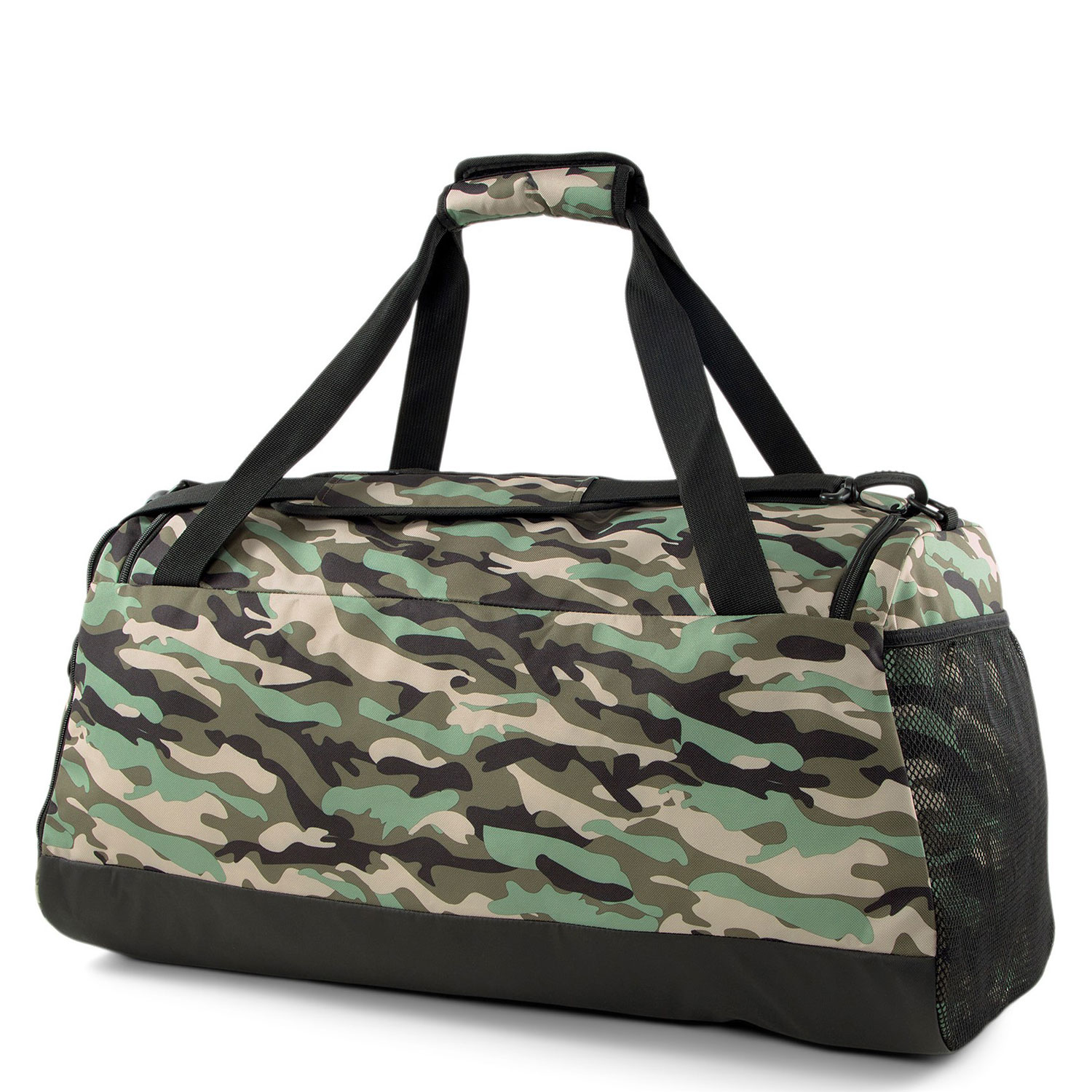 Puma Duffel Bag M Challenger dusty green-granola