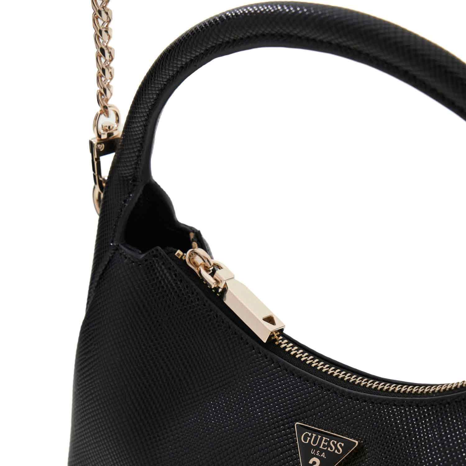 GUESS Handtasche Gilda Mini Hobo Black Abbildung 3