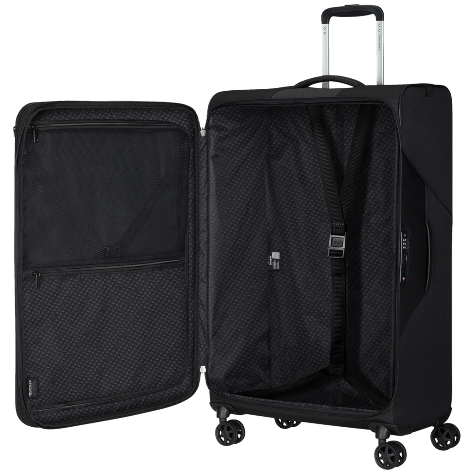 Samsonite 4-Rad Trolley 77/28 erw. Litebeam Black