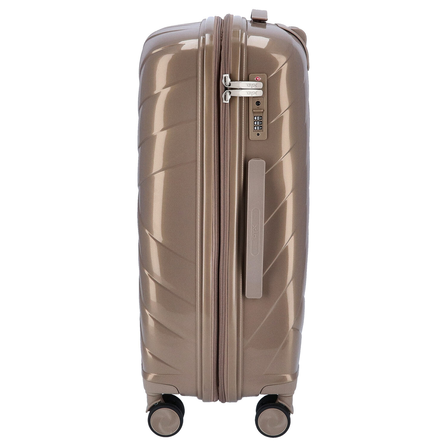 DYX 4 Rollen Koffer M 67 cm Dubai gold Abbildung 3