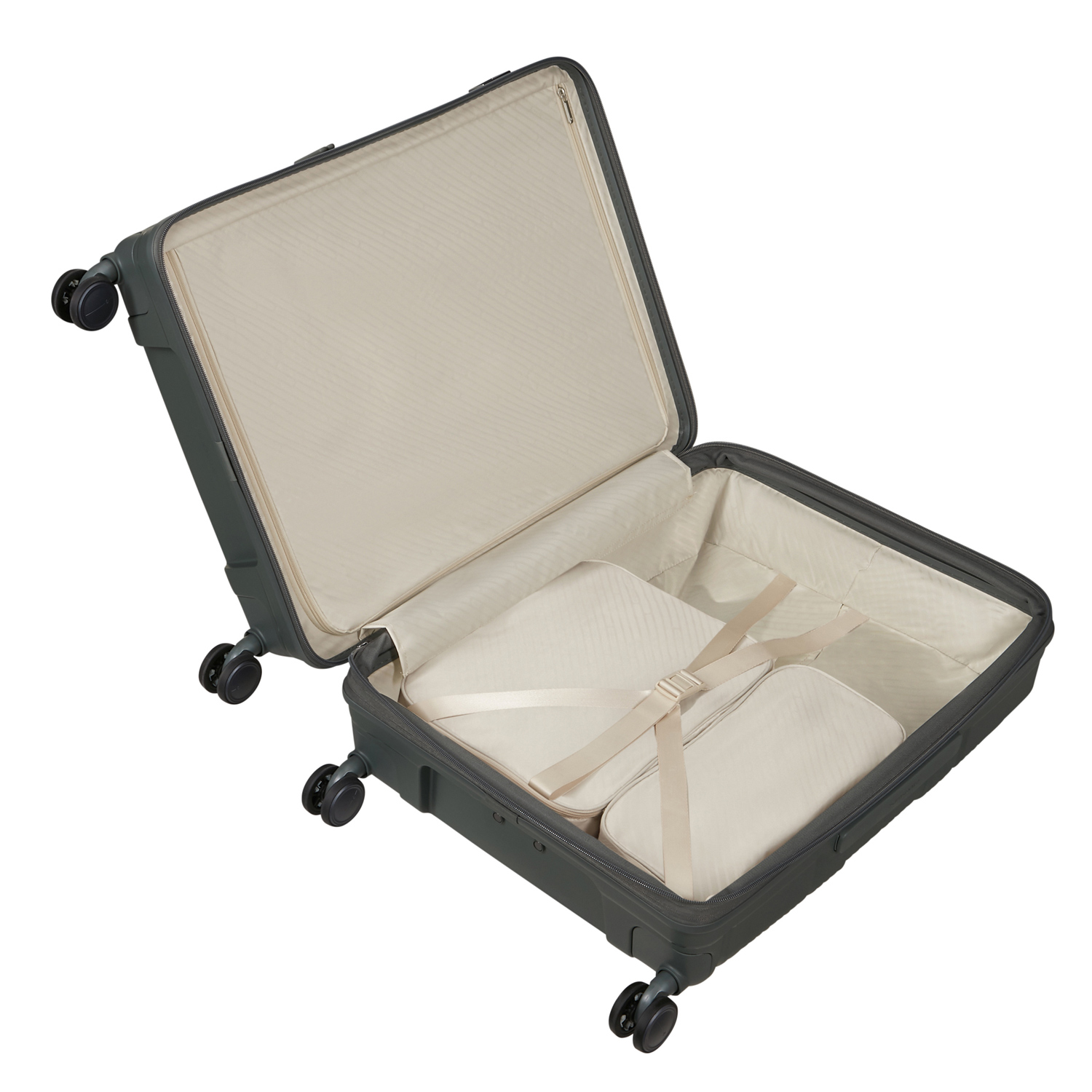 Samsonite Spinner 67/24 4 Rollen Koffer Paralux HS olive Abbildung 12 Samsonite Spinner 67/24 4 Rollen Koffer Paralux HS olive Abbildung 12