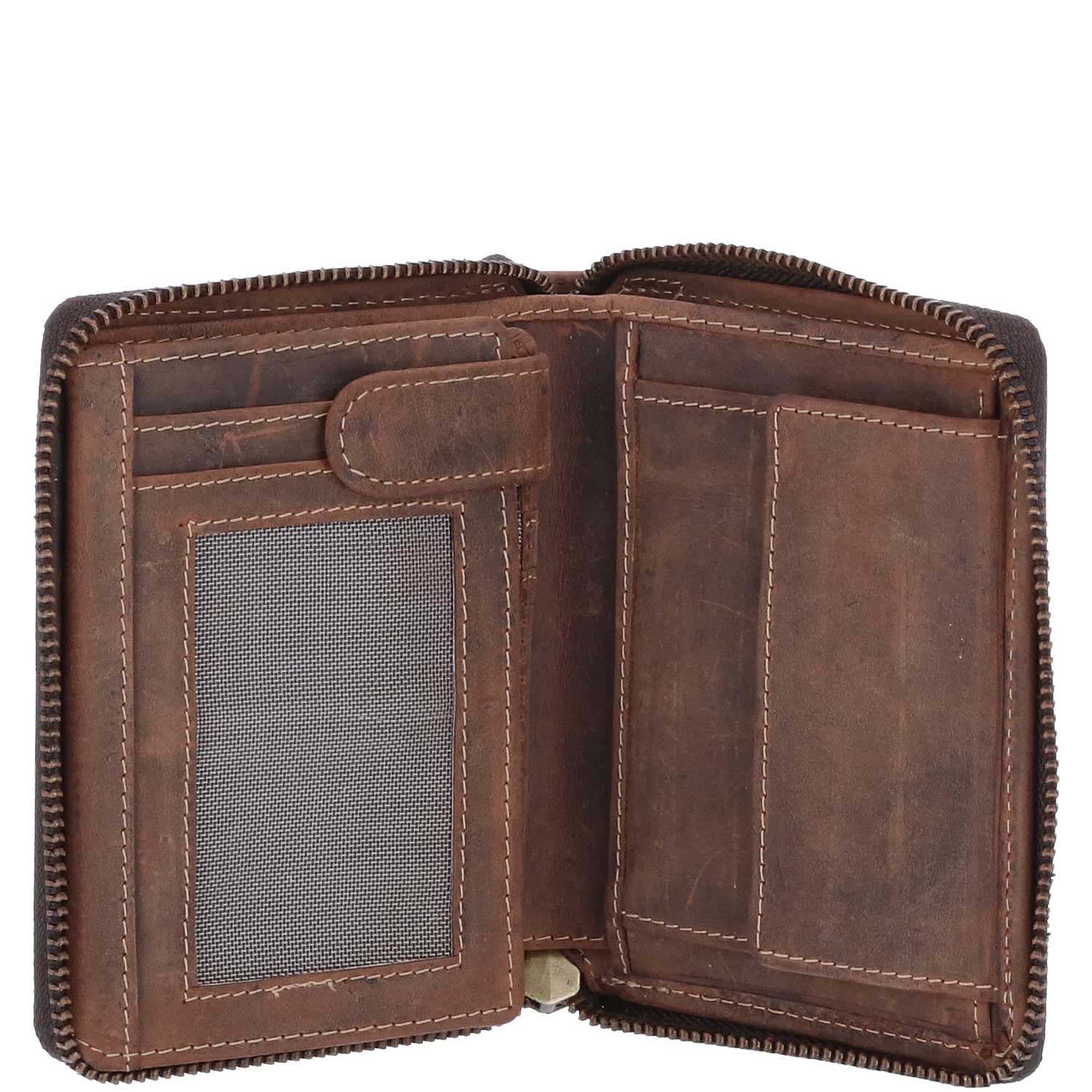 The Skandinavian Brand RFID Wallet Hunter Leather  tan