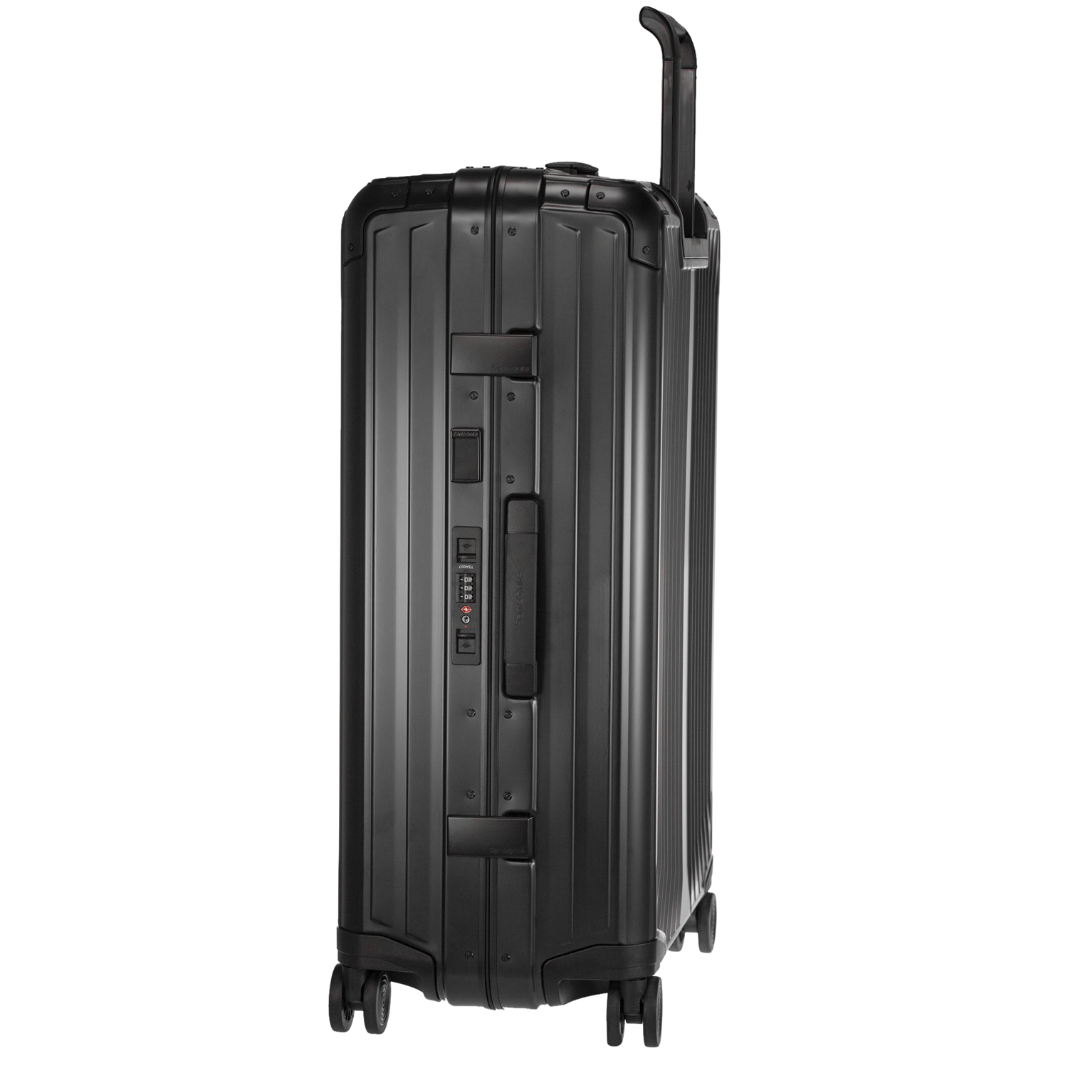 Samsonite Trolley mit 4 Rollen 76cm Lite-Box Aluminium Black Abbildung 4