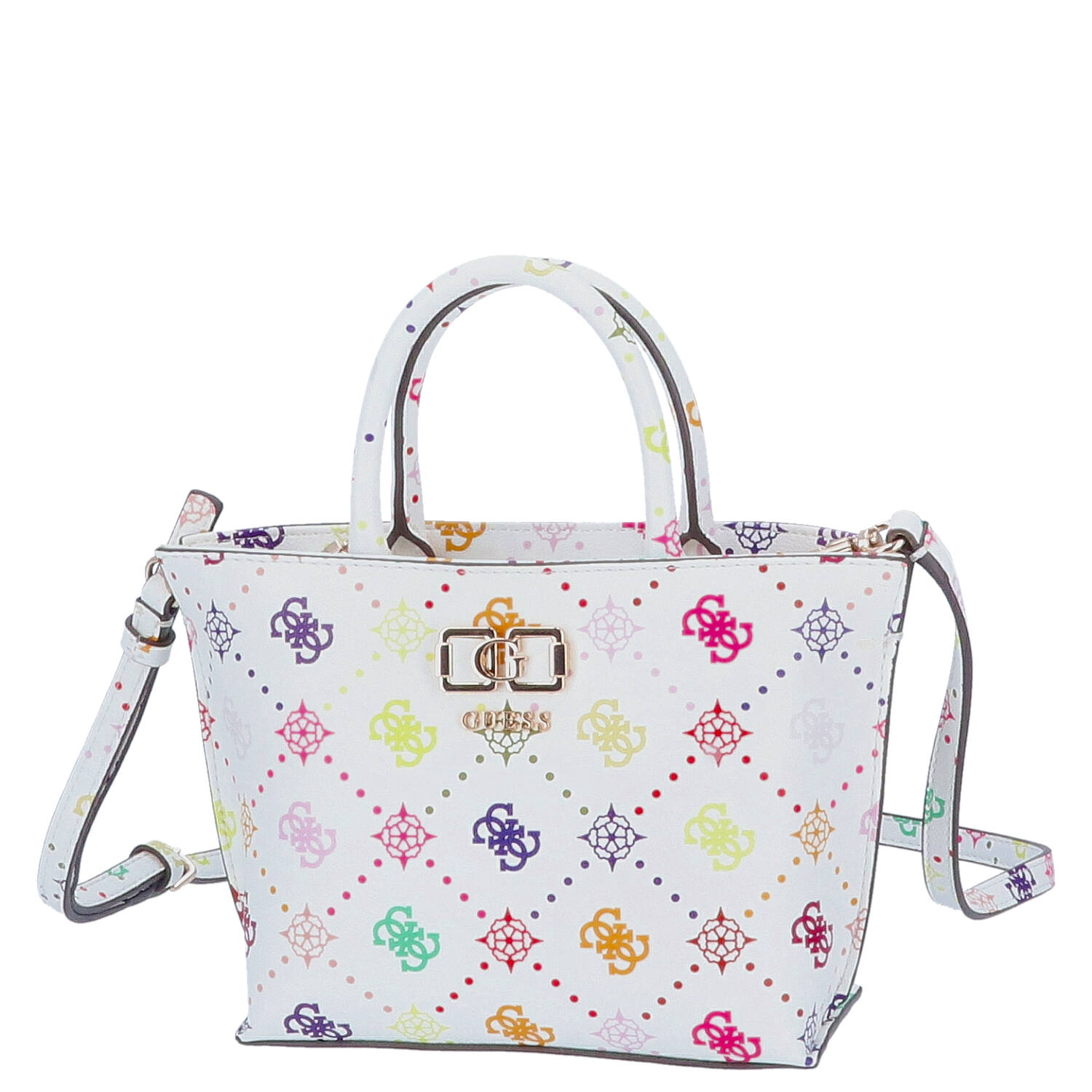 GUESS Umhängetasche Emelie Logo multi Logo Abbildung 1
