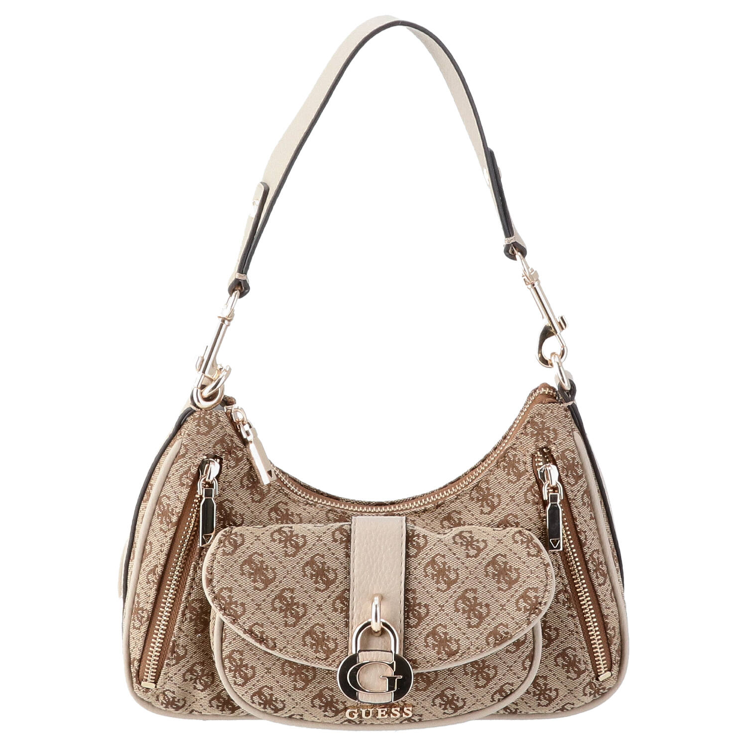 GUESS Umhängetasche Jessa Latte Logo Abbildung 5