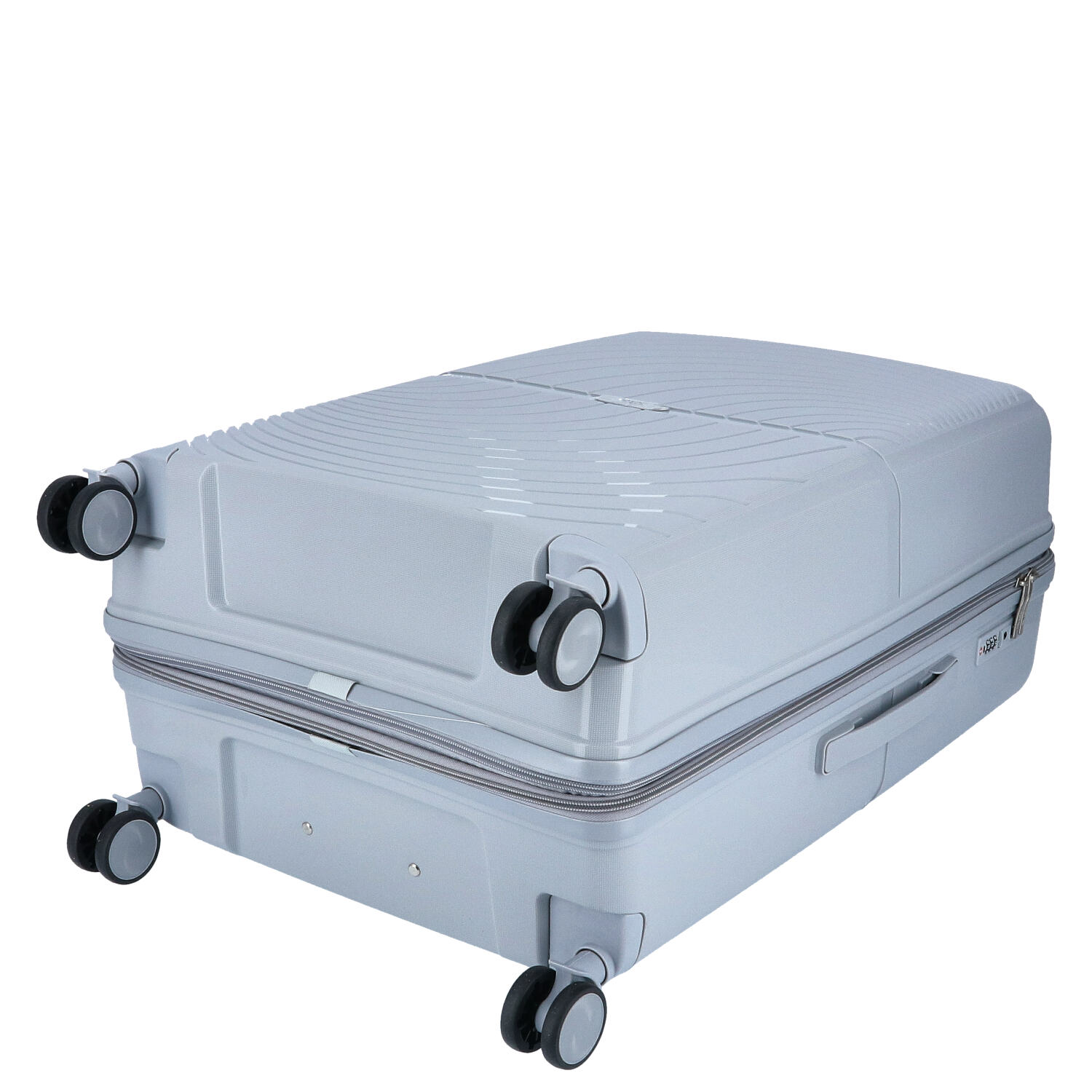 DYX 4 Rollen Trolley L 76 cm Paris hellgrau Abbildung 6