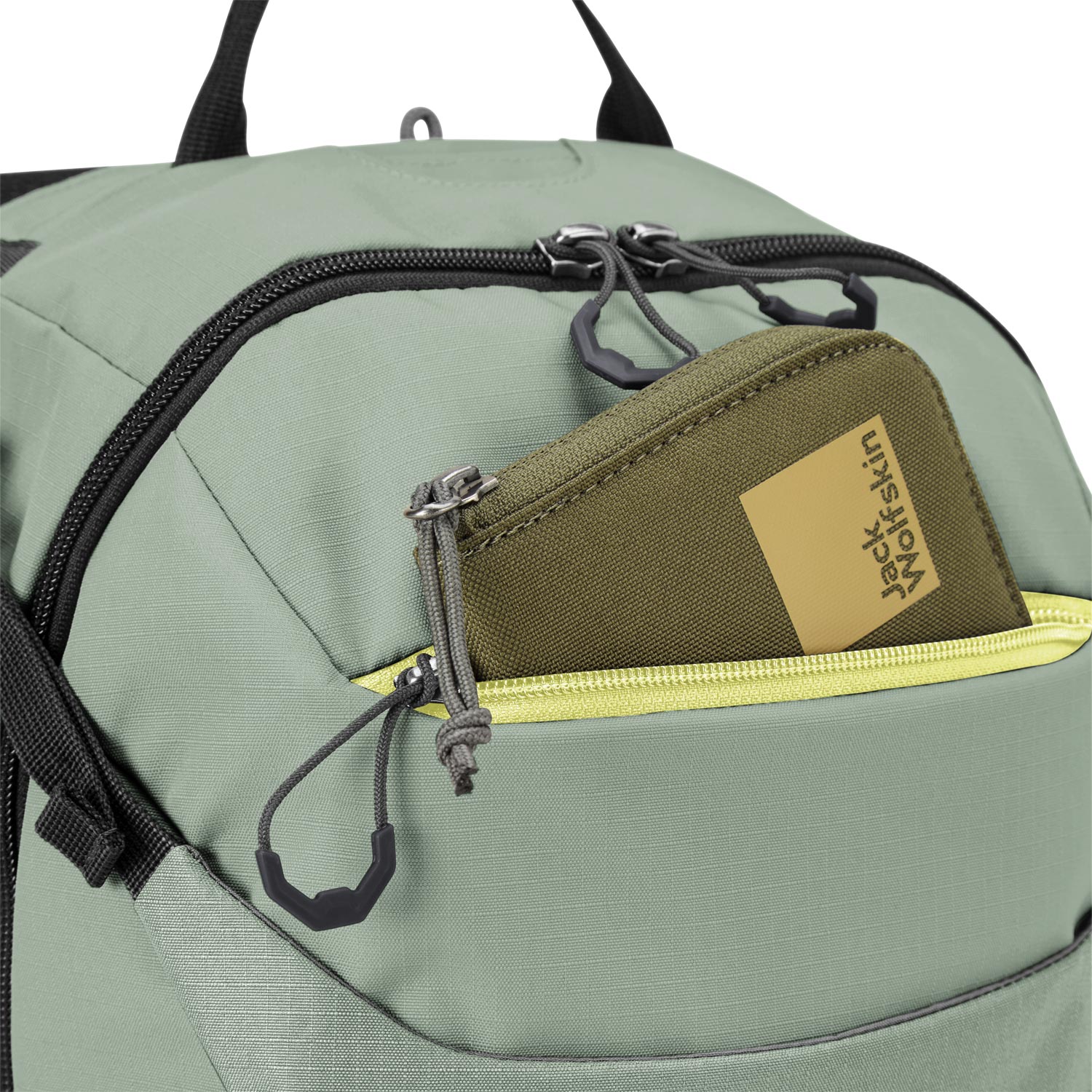 Jack Wolfskin Freizeitrucksack Velocity 12 Green zinnia Abbildung 5