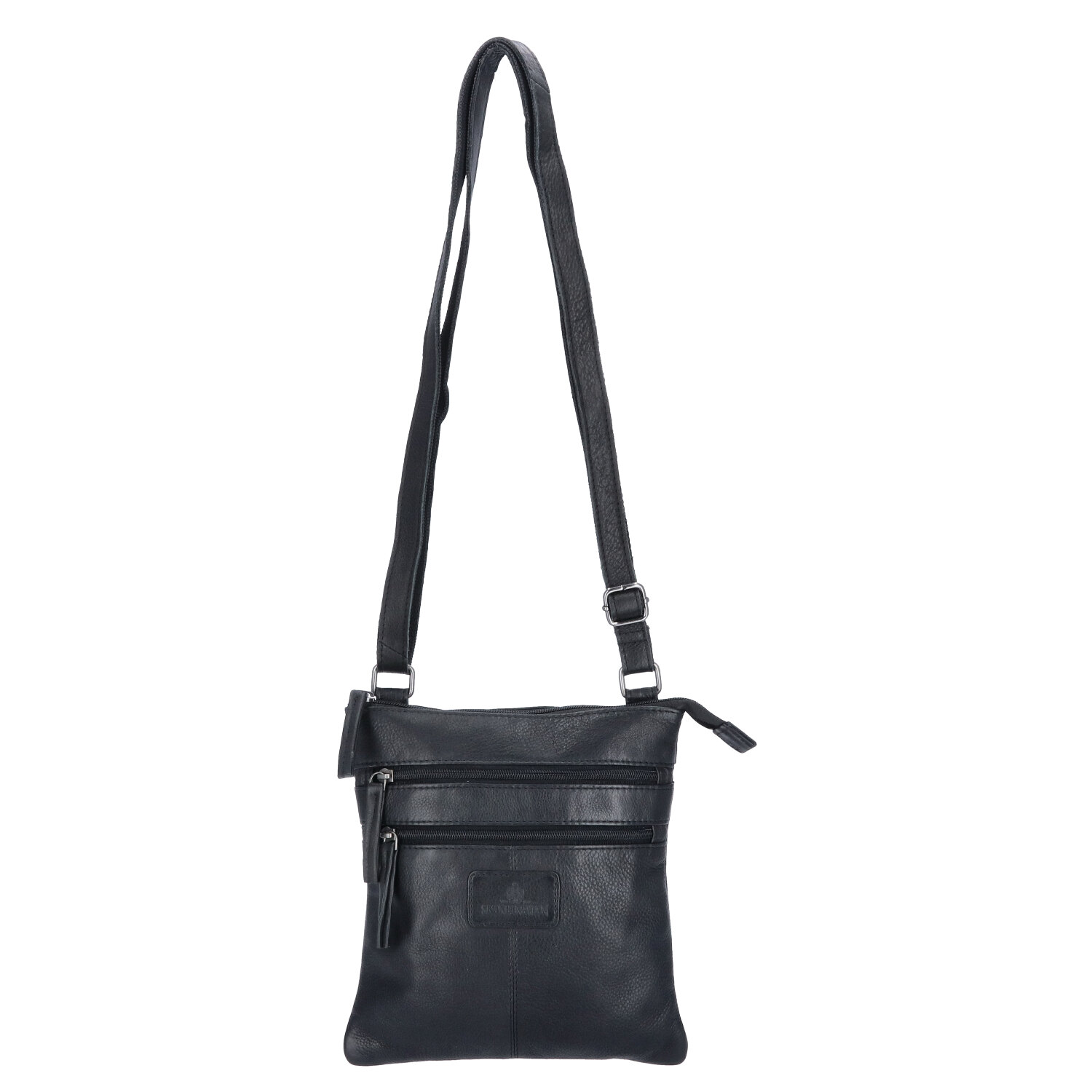 The Skandinavian Brand Damen Ledertasche  Black