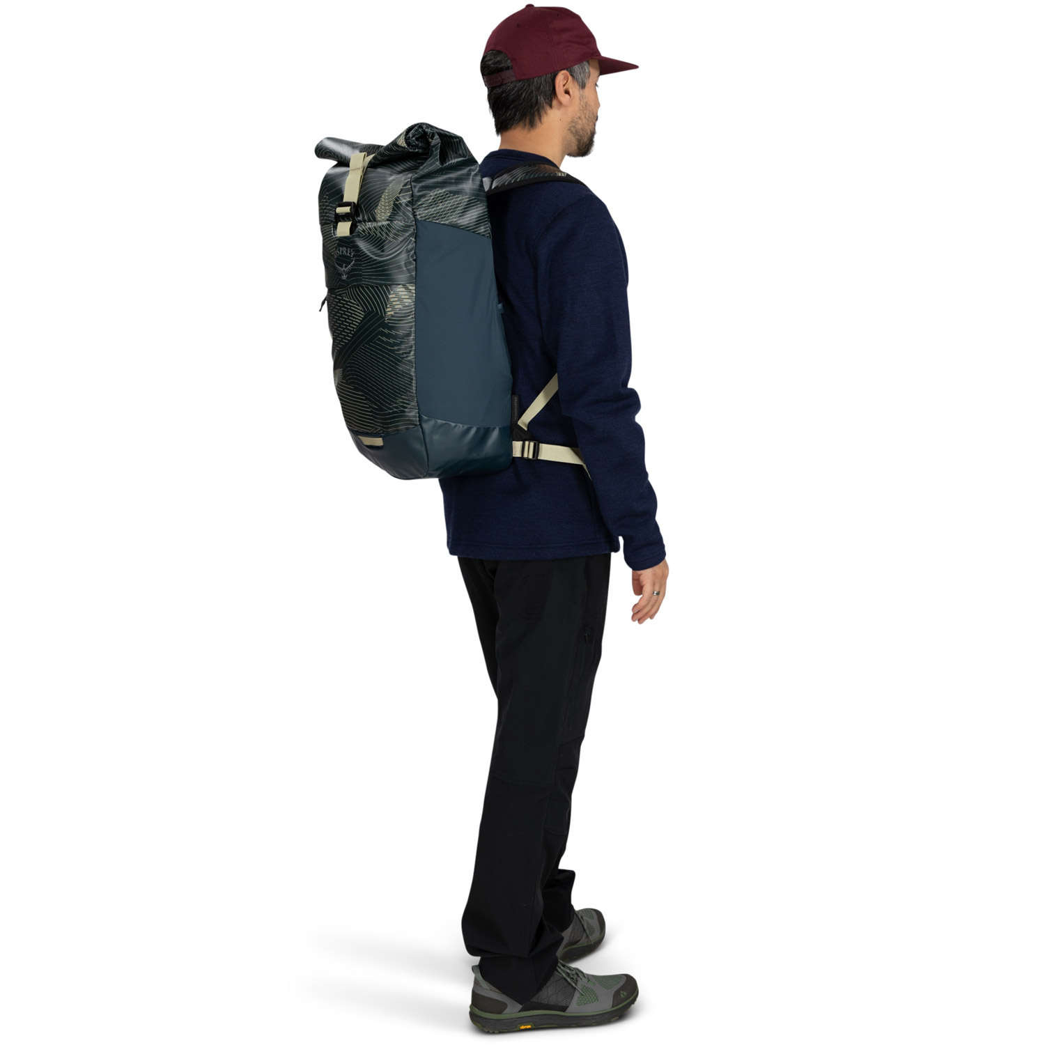 OSPREY Rucksack Transporter Roll Top Venturi Blue