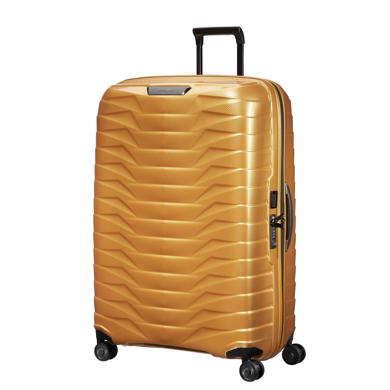 Samsonite Trolley mit 4 Rollen 81cm Proxis honey Gold Abbildung 1